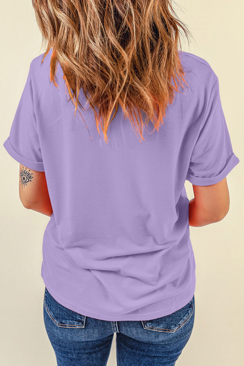Wisteria Bunny Bible Verses Checkered Print Easter T Shirt - loveforevers