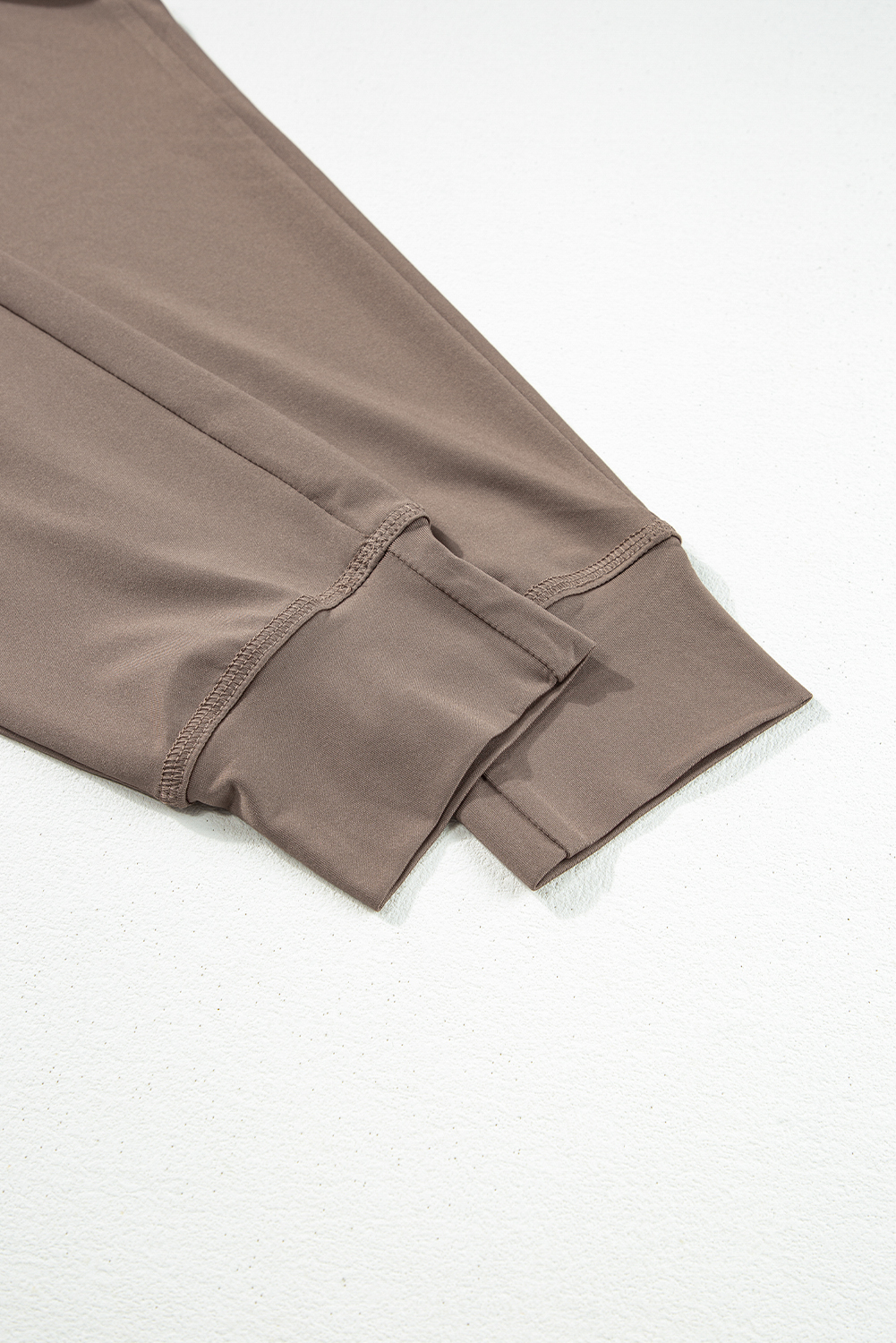 Black Drawstring Elastic Waistband Pocketed Joggers - loveforevers