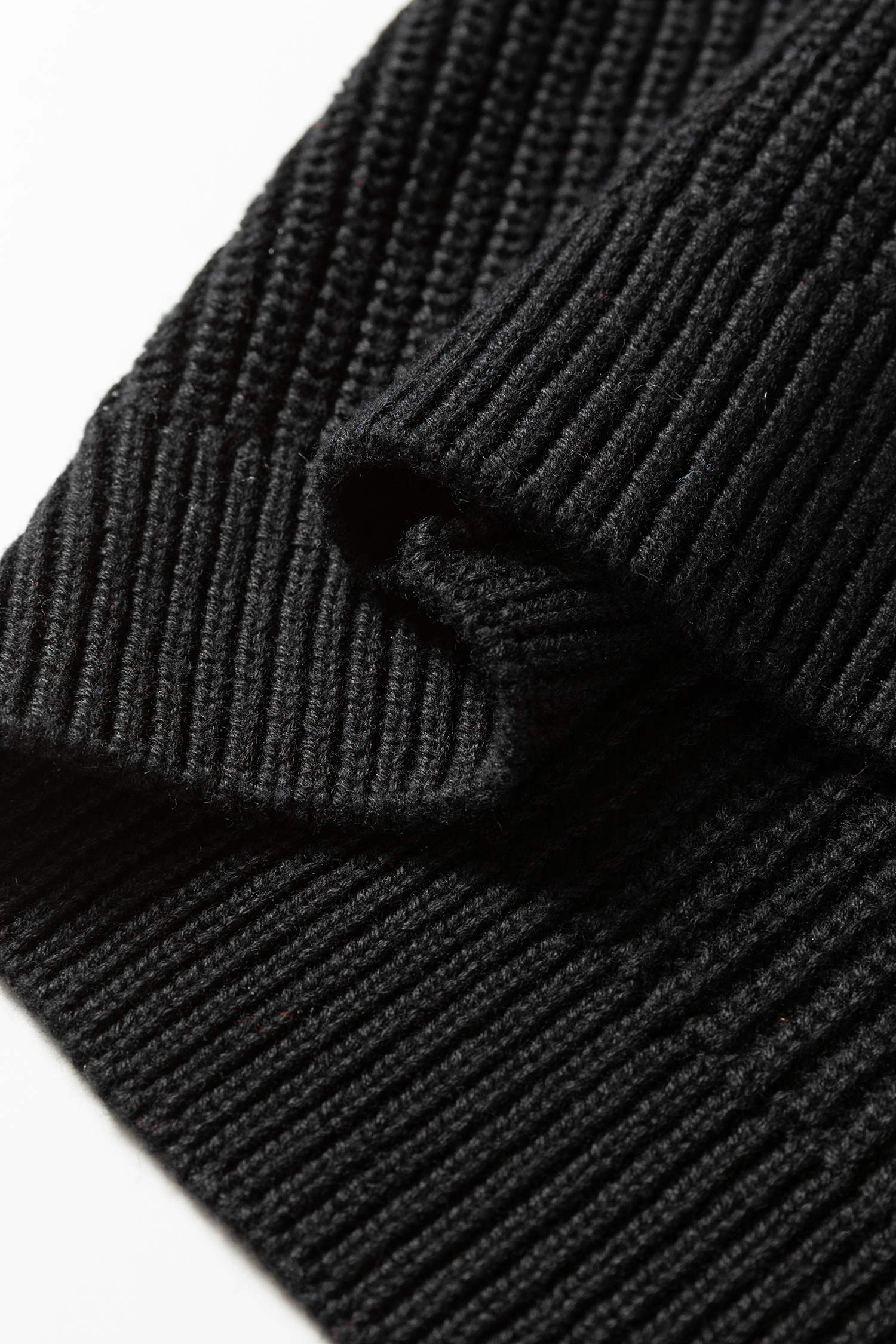 Black Contrast Striped Trim V Neck Drop Shoulder Sweater - loveforevers