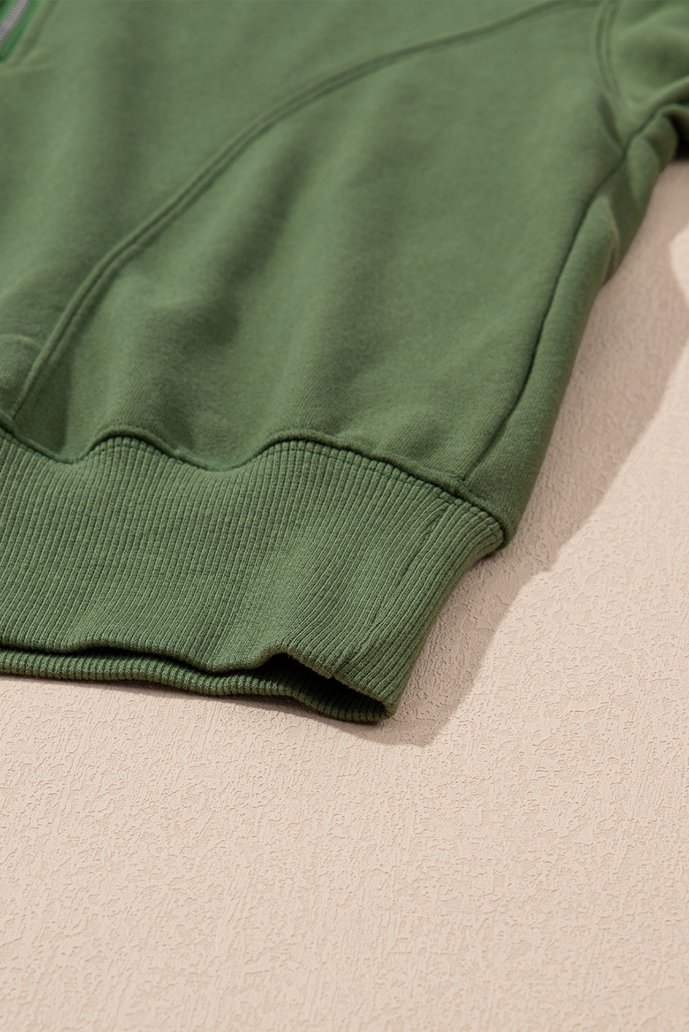 Vineyard Green Half Zip up Pullover Active Top and Joggers Set - loveforevers