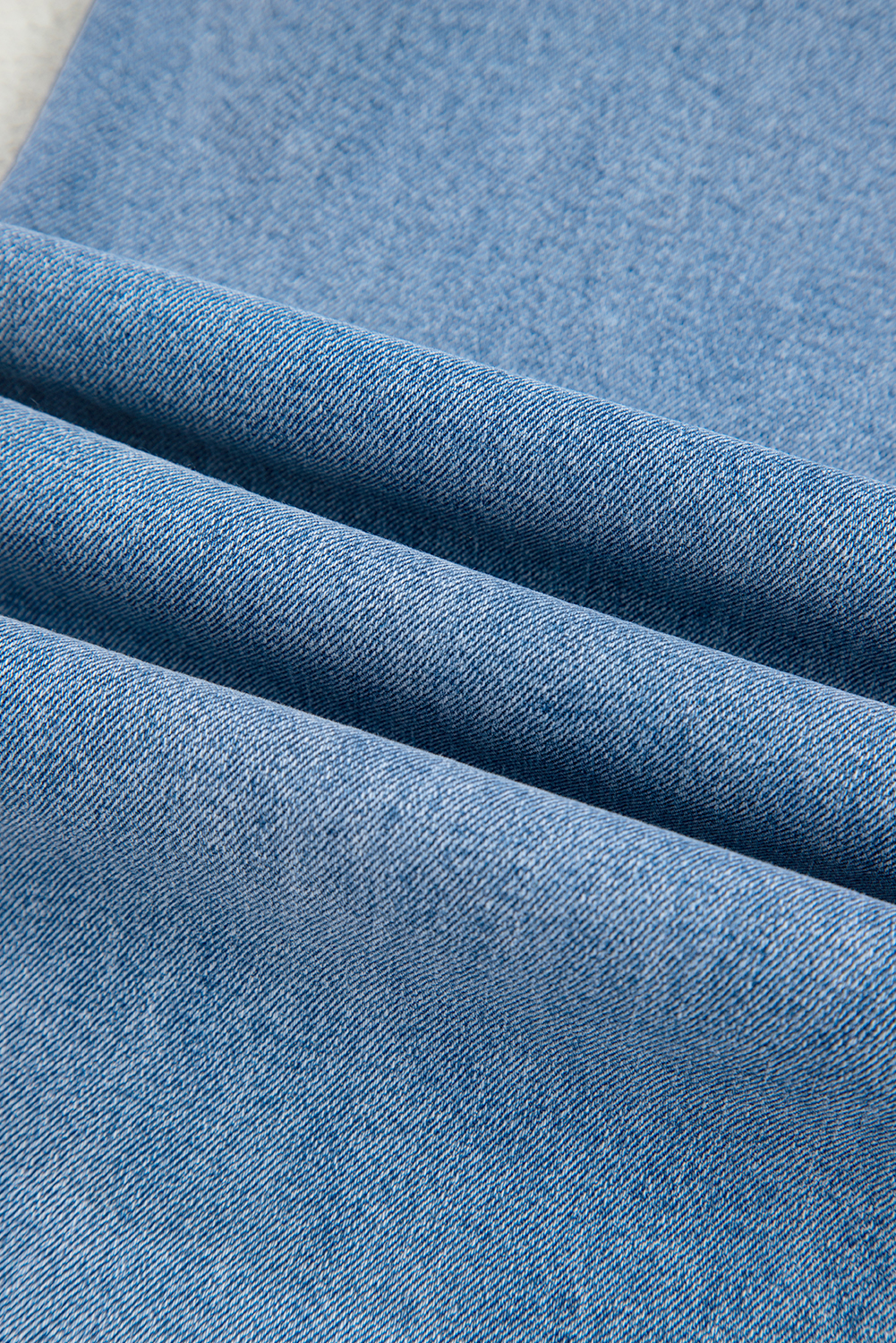 Beau Blue Western Washed Bow Knot Sash Wide Leg Jeans - loveforevers