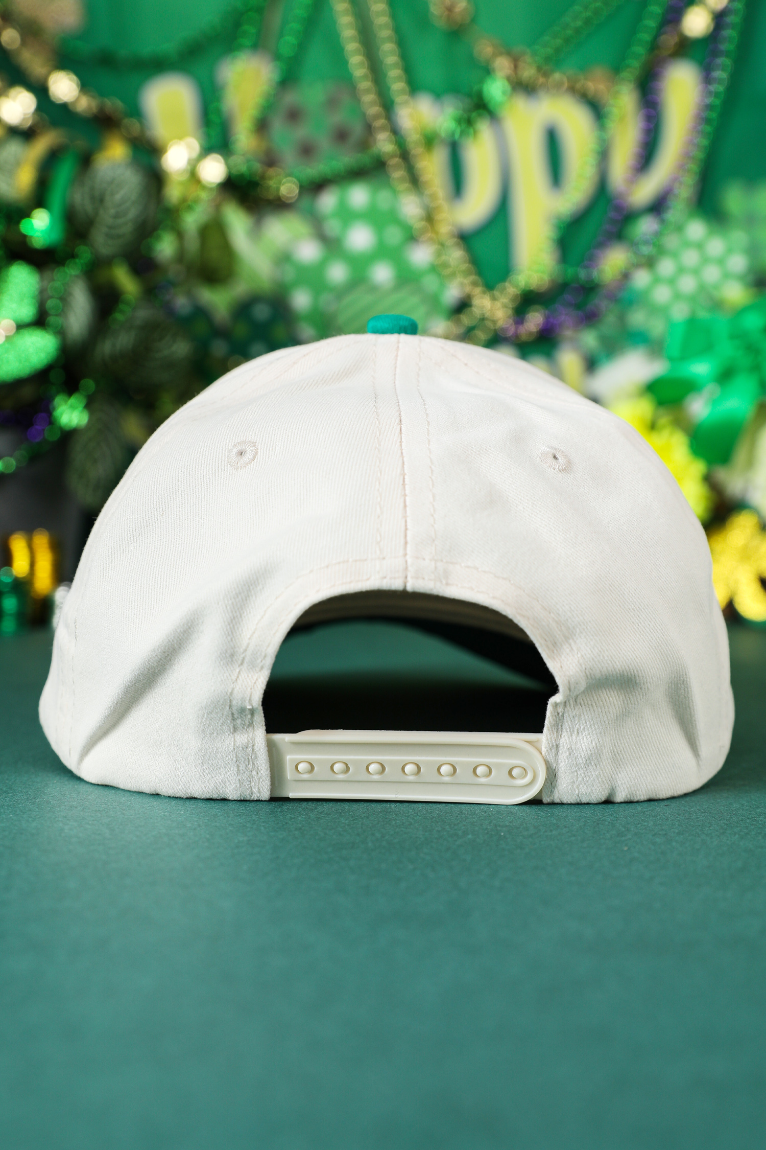 Dark Green SOMEBODYS PROBLEM Embroidered Two-tone Baseball Cap - loveforevers