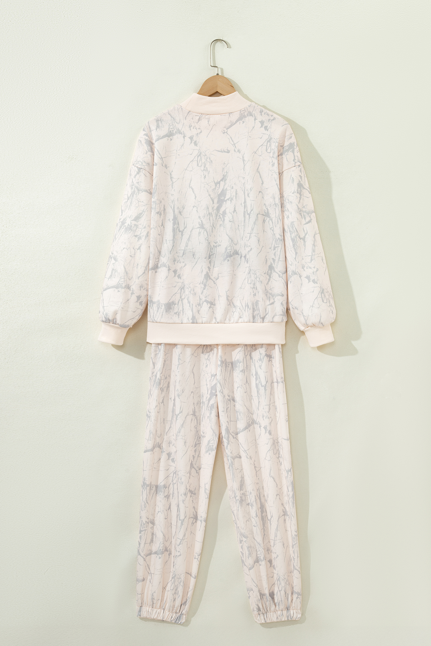 Pink Camo Print Jogger Pants Set - loveforevers