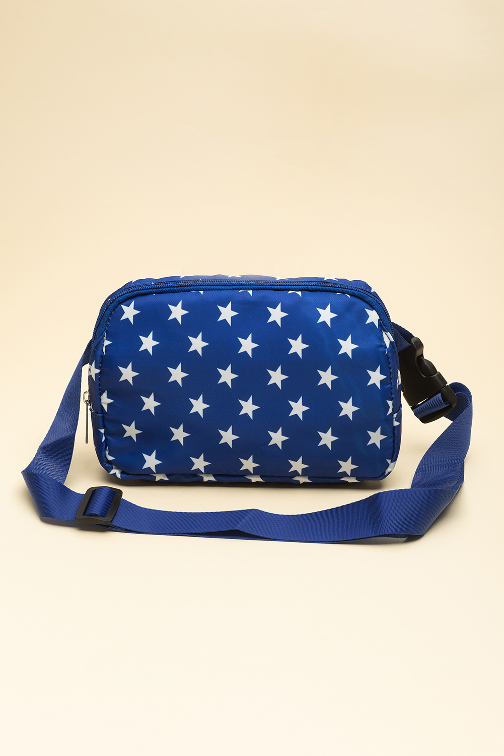 Bluing Independent Day Flag Star Printed Crossbody Bag - loveforevers