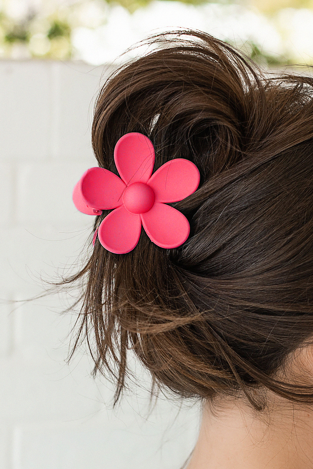 Rose Flower Hair Claw Clip - loveforevers