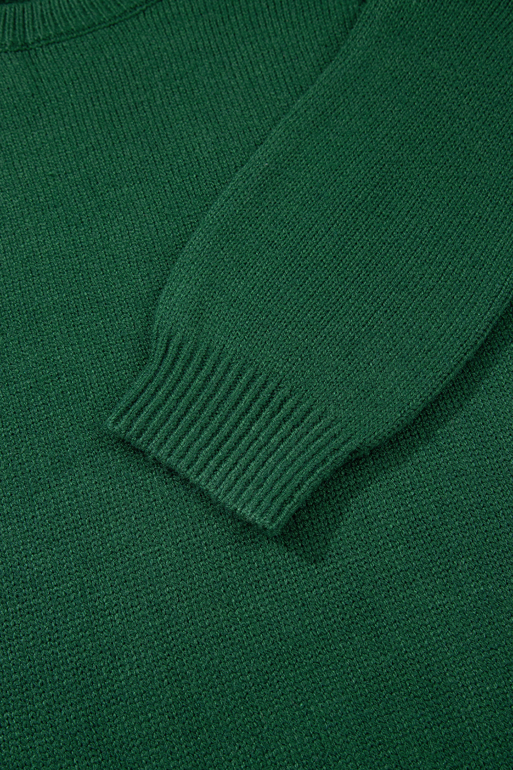 Evergreen Raglan Sleeve Crew Neck Sweater - loveforevers