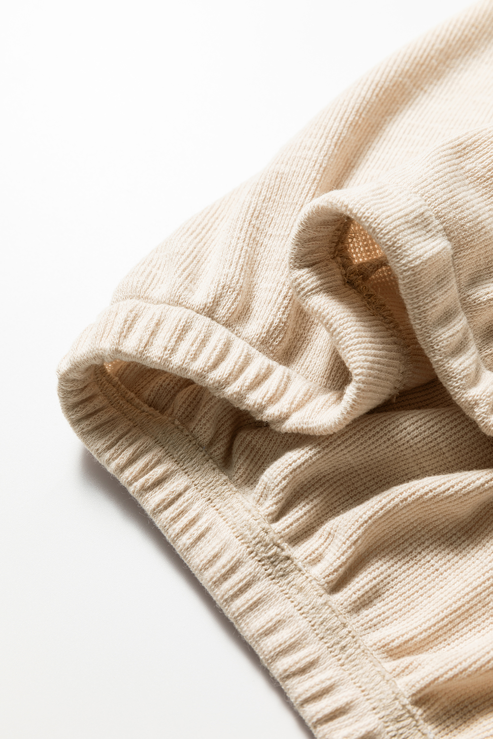 Jet Stream Textured Pleated Drop Shoulder Long Sleeve Knit Top - loveforevers