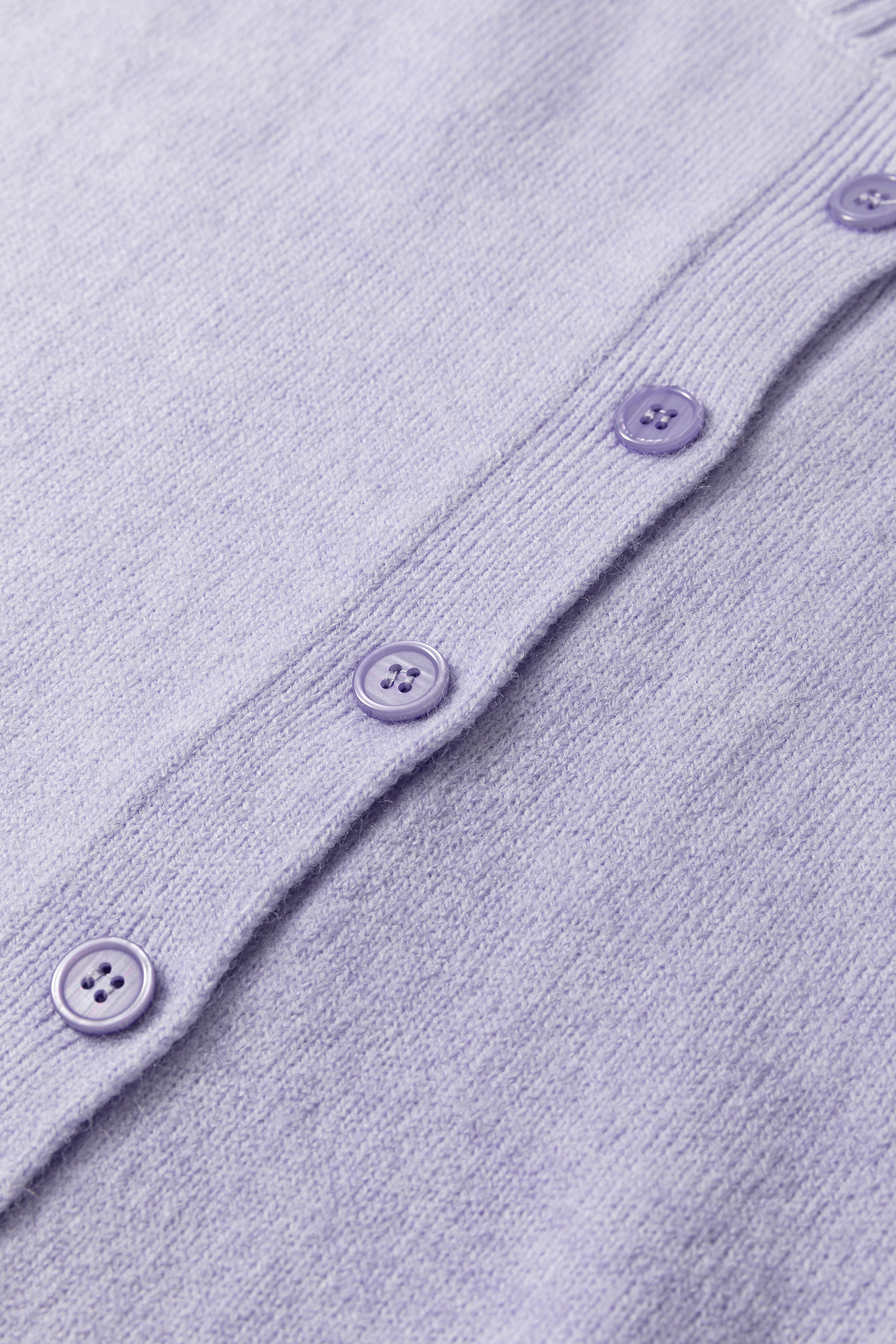 Lavendula 3/4 Sleeve Boxy Knit Button Down Sweater Cardigan - loveforevers
