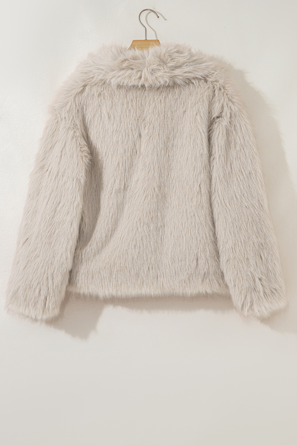 Jet Stream Luxurious Faux Fur Large Collar Winter Coat - loveforevers