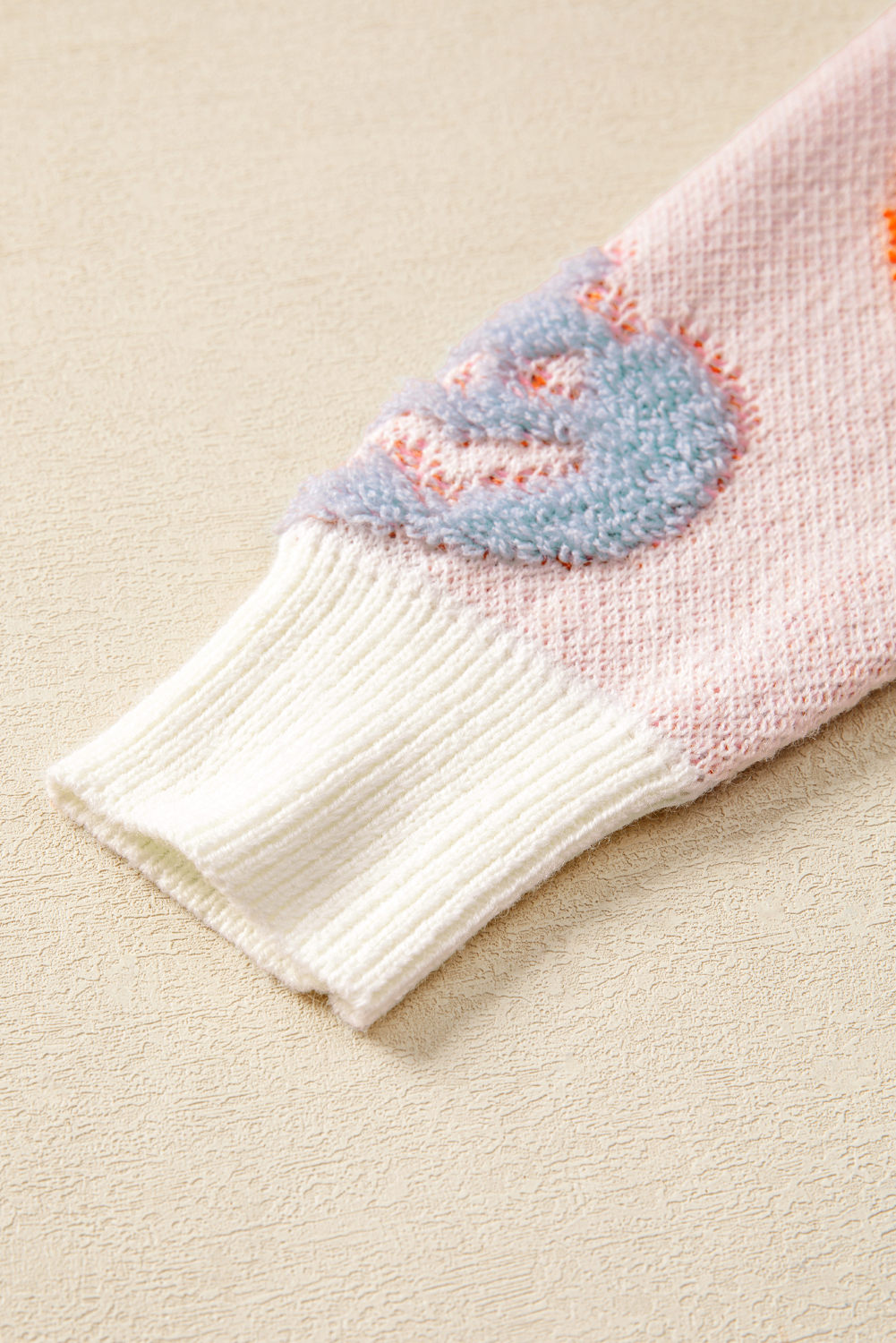 Beige Halloween Cute Pumpkin Pattern Sweater - loveforevers