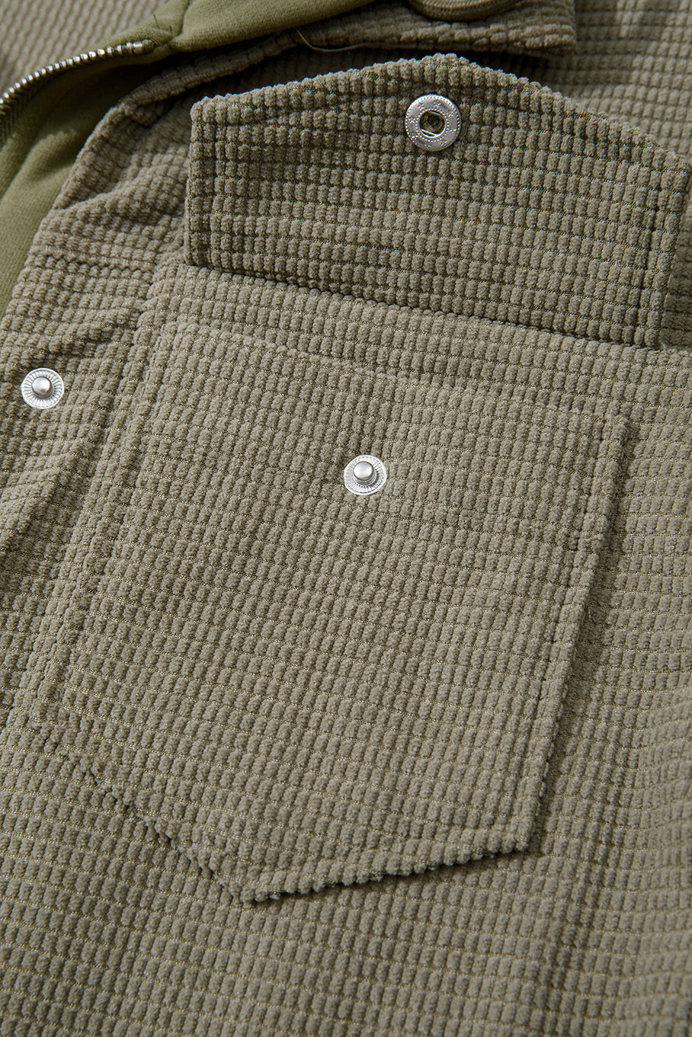 Sail Blue 2 in 1 Thermal Knit Textured Hooded Jacket - loveforevers