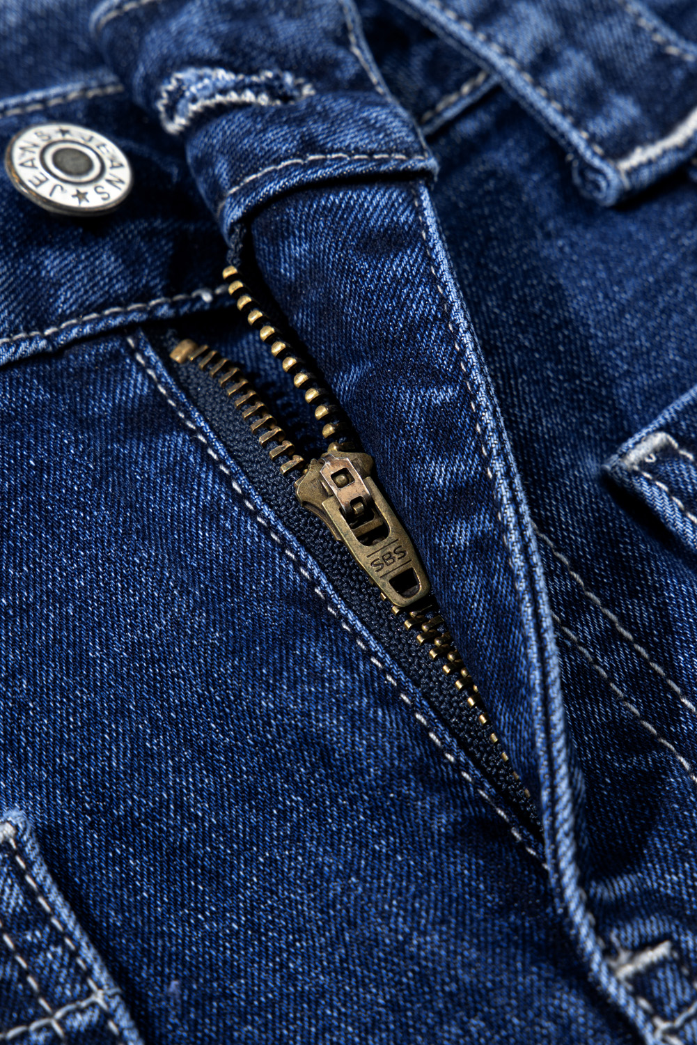 Sail Blue Wide Leg Pocketed High Waist Jeans - loveforevers