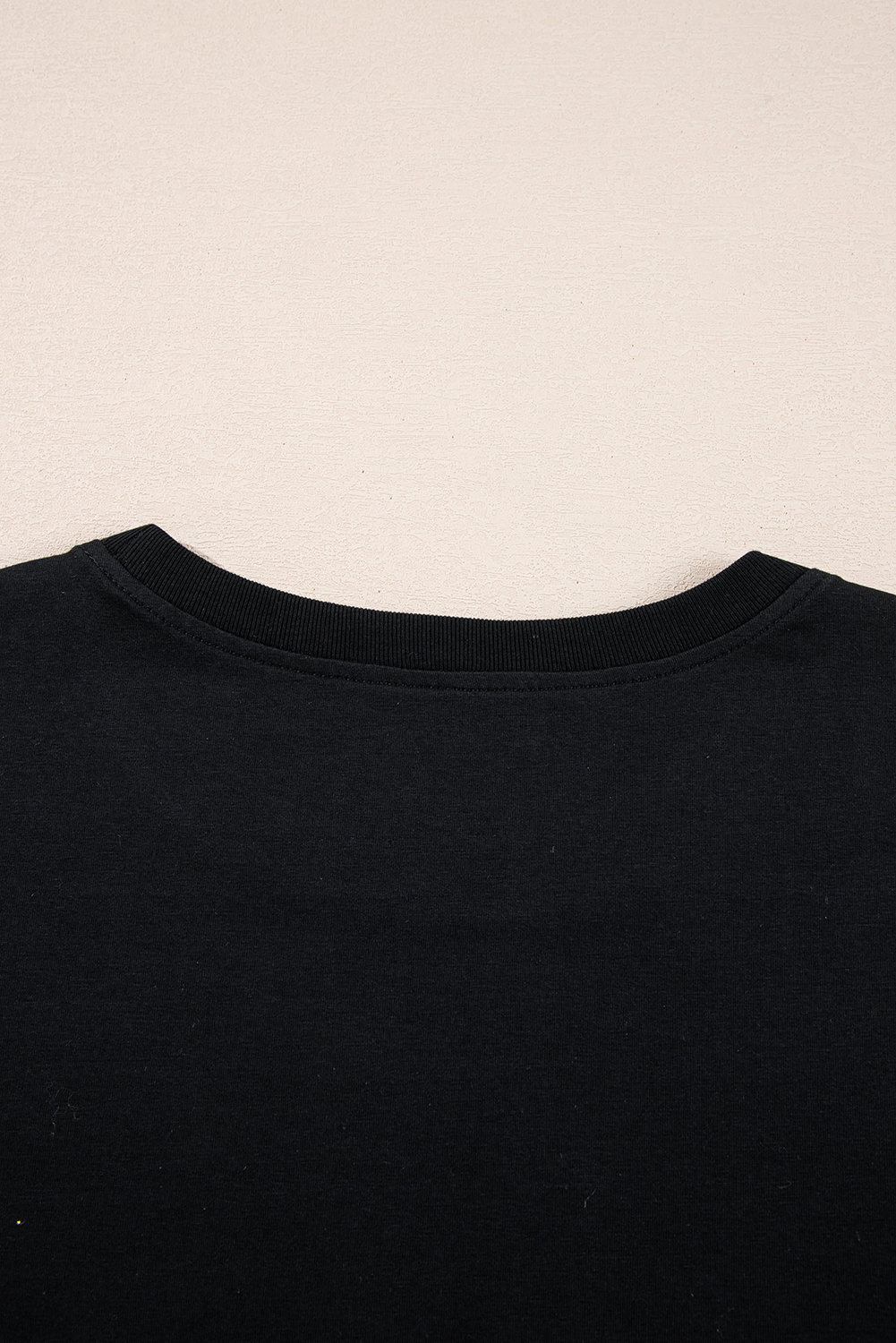 Black Paisley Print Crew Neck Loose Fit Tunic Tee - loveforevers
