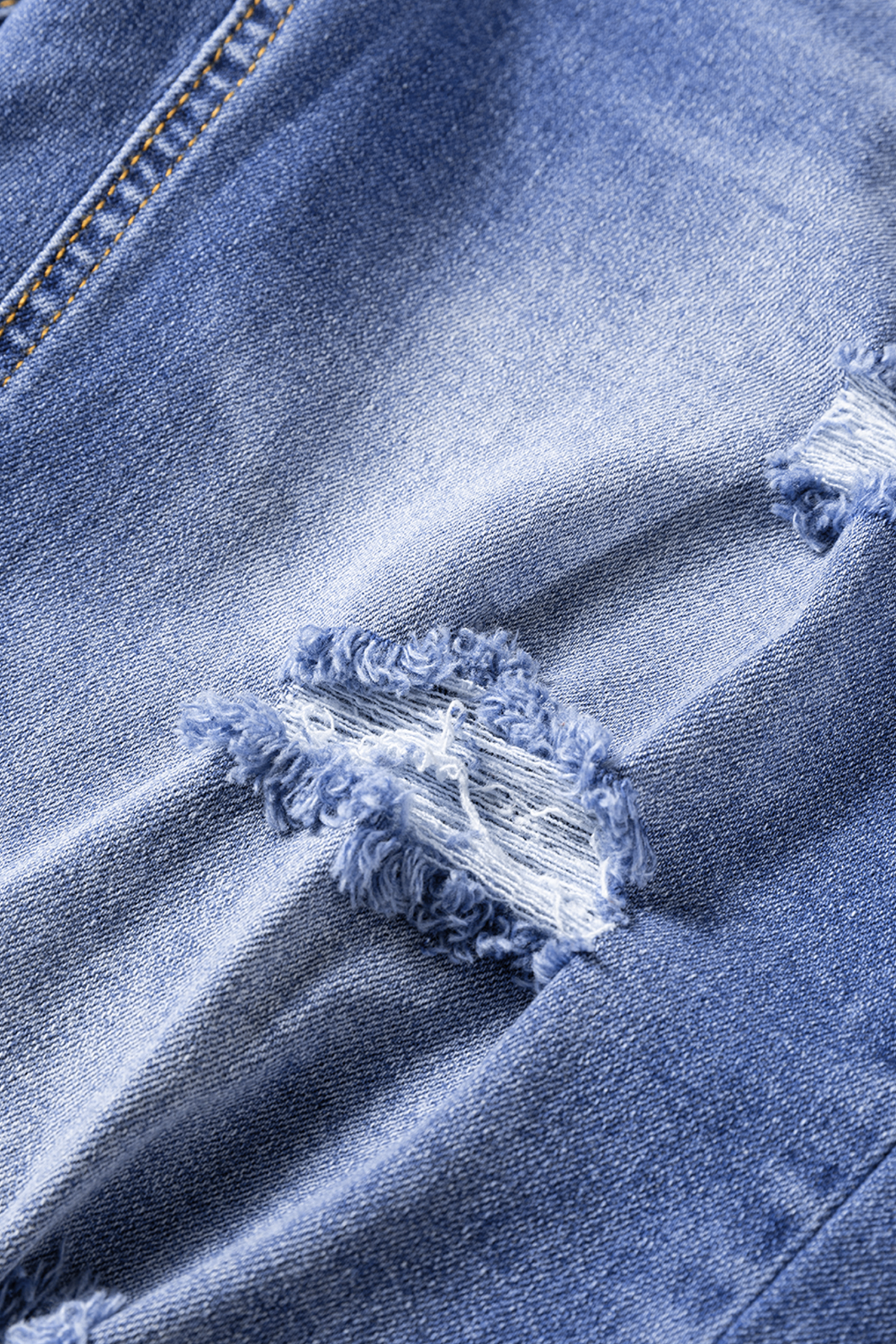 Myosotis Mid Rise Distressed Sneak Peek Straight Leg Jeans - loveforevers
