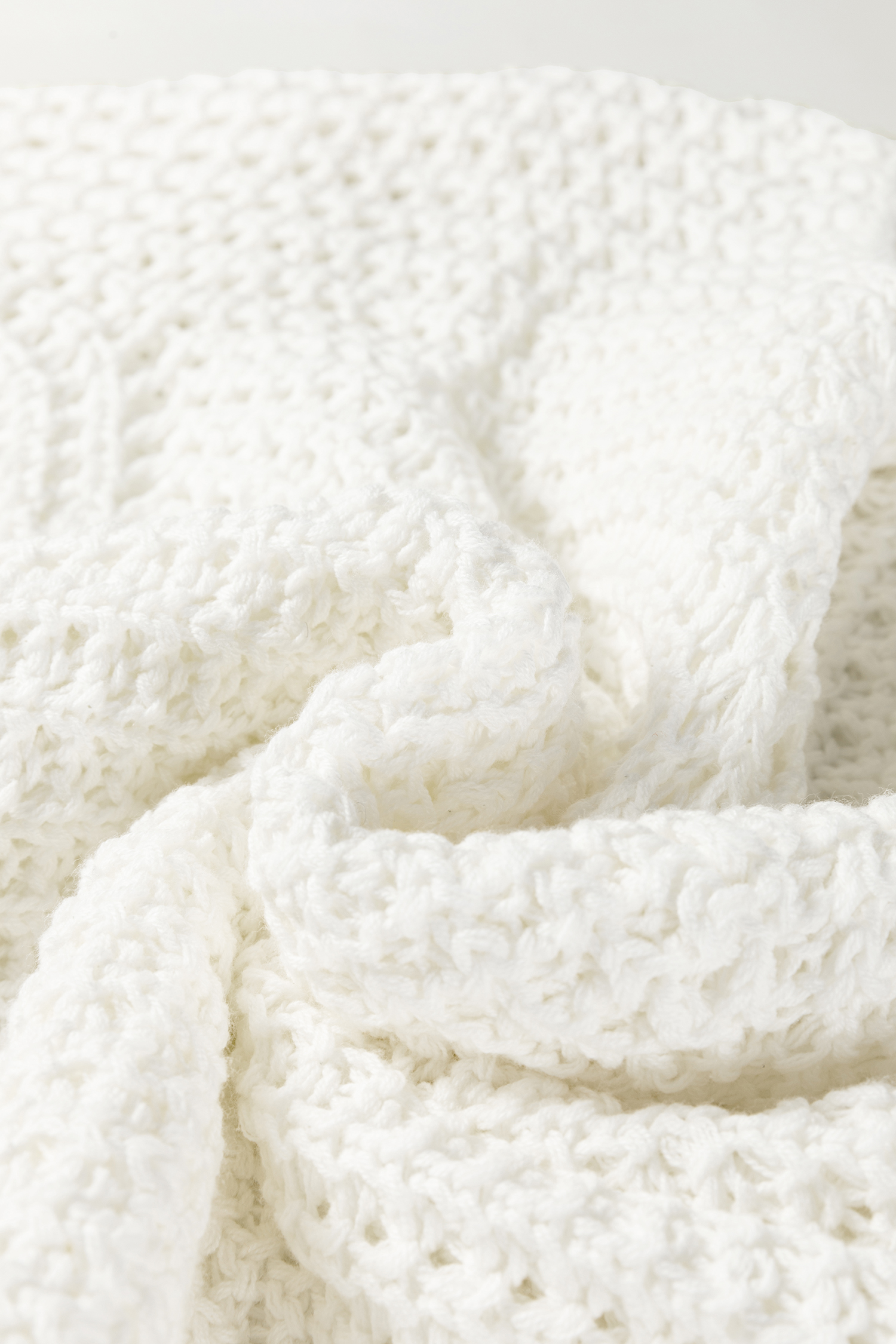 Camel Hollowed Detail Wide Sleeve Loose Pullover Sweater - loveforevers