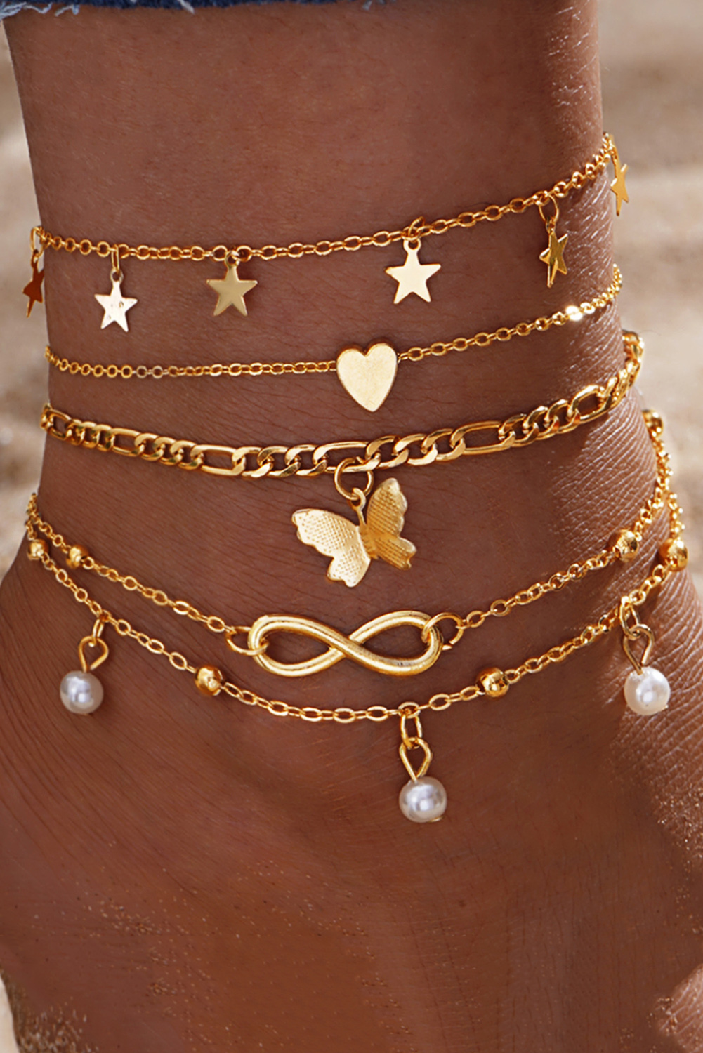 Gold Elegant Bow Design Plated Studded Earrings - loveforevers