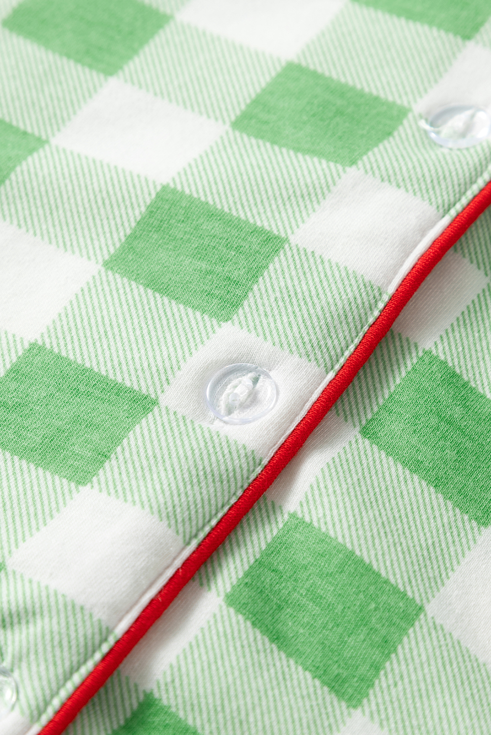 Fiery Red Christmas Plaid Print Shirt and Pants Pajama Set - loveforevers