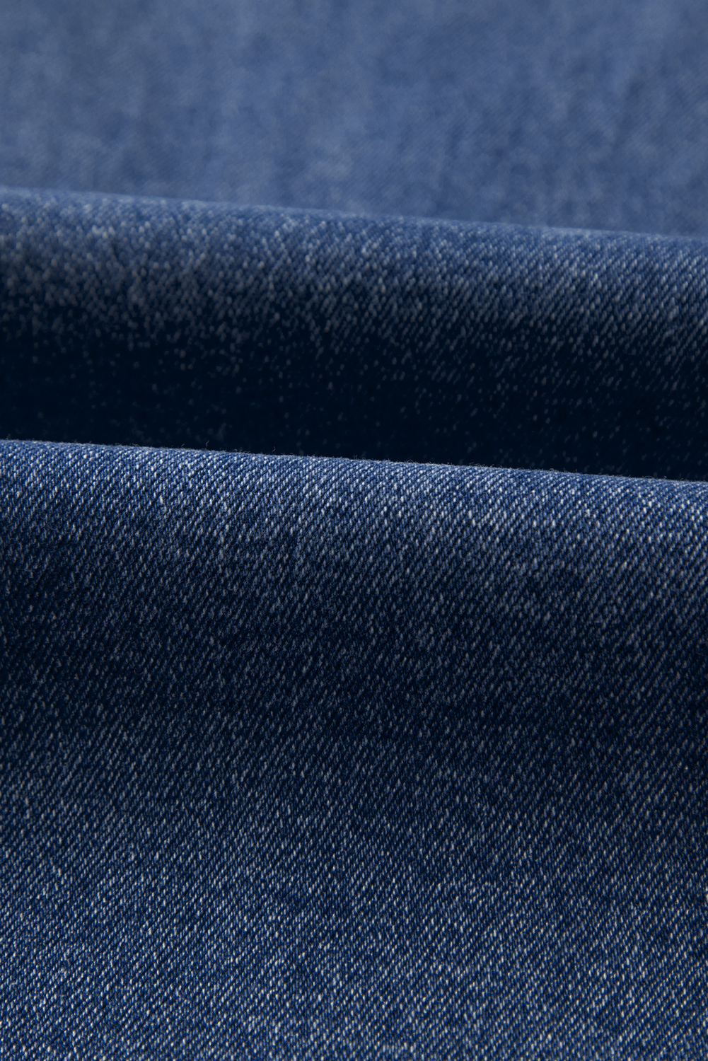 Real Teal Raw Hem Unique Cuffs Straight High Rise Loose Jeans - loveforevers