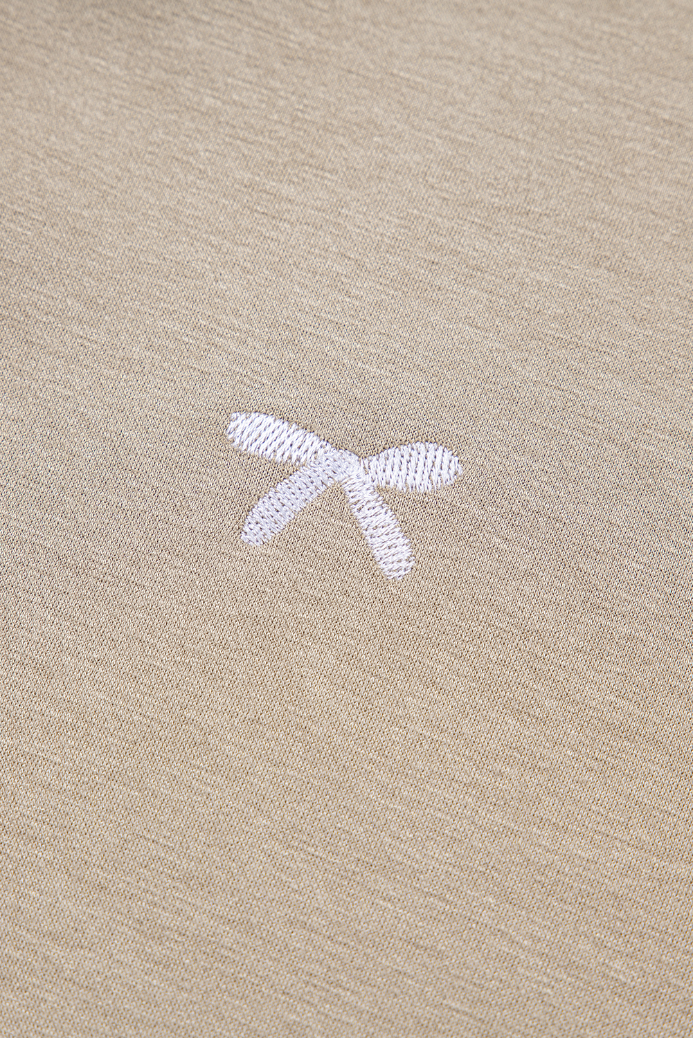 Goat Contrast Bow Embroidered Zip Up Jacket Hoodie - loveforevers