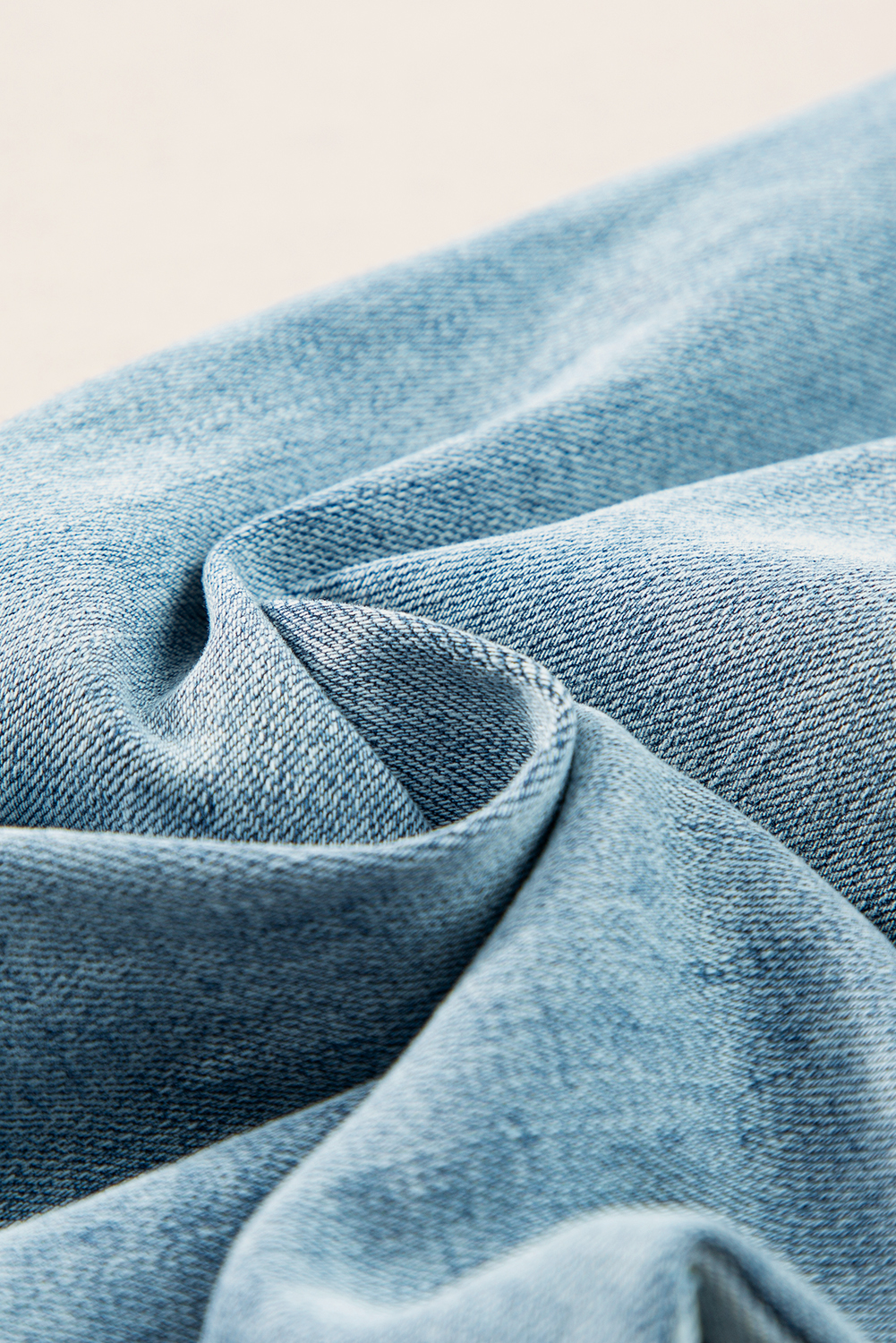 Dusk Blue Acid Wash Extra Wide Leg High Waist Long Jeans - loveforevers