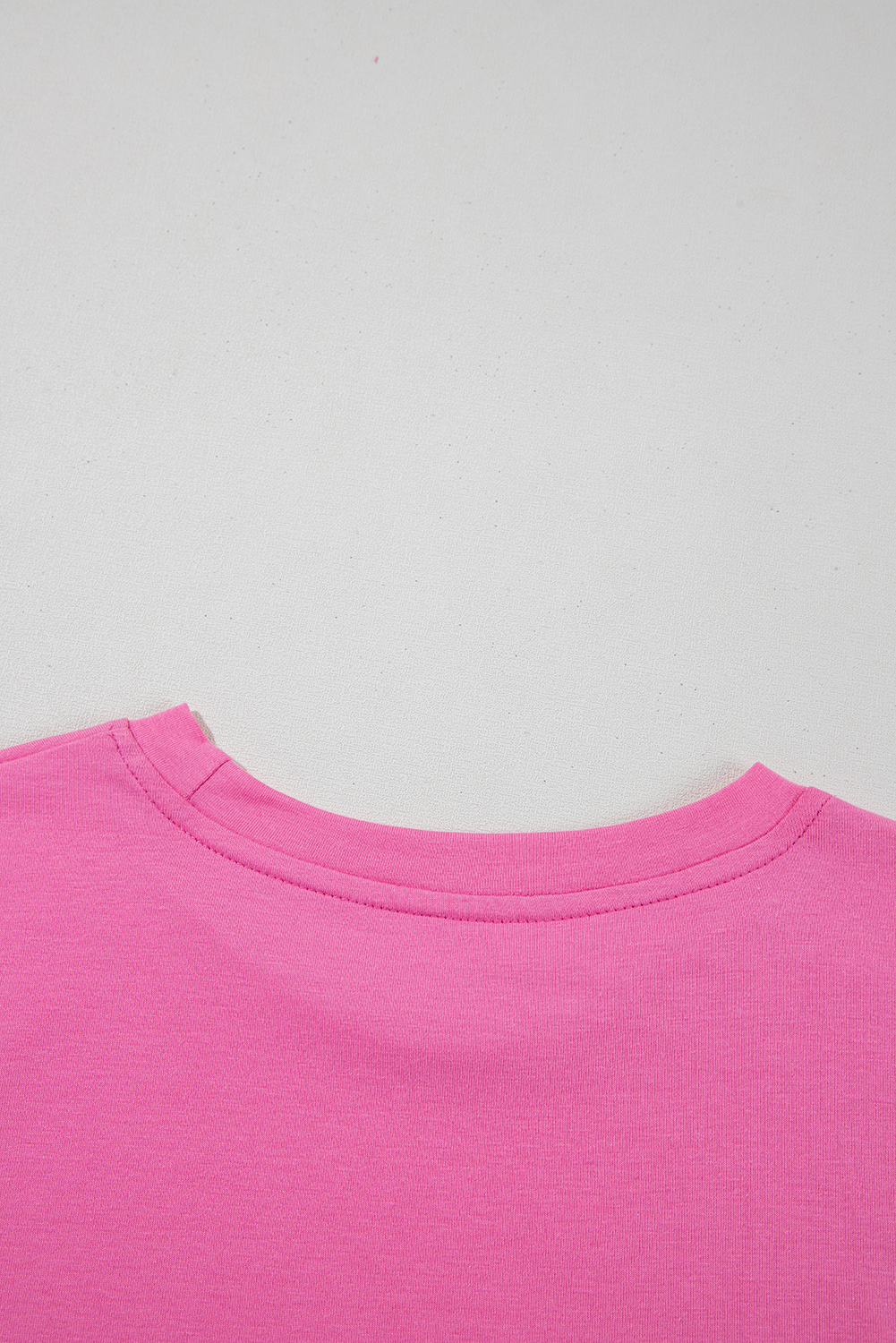 Khaki Casual Plain Crew Neck Tee - loveforevers