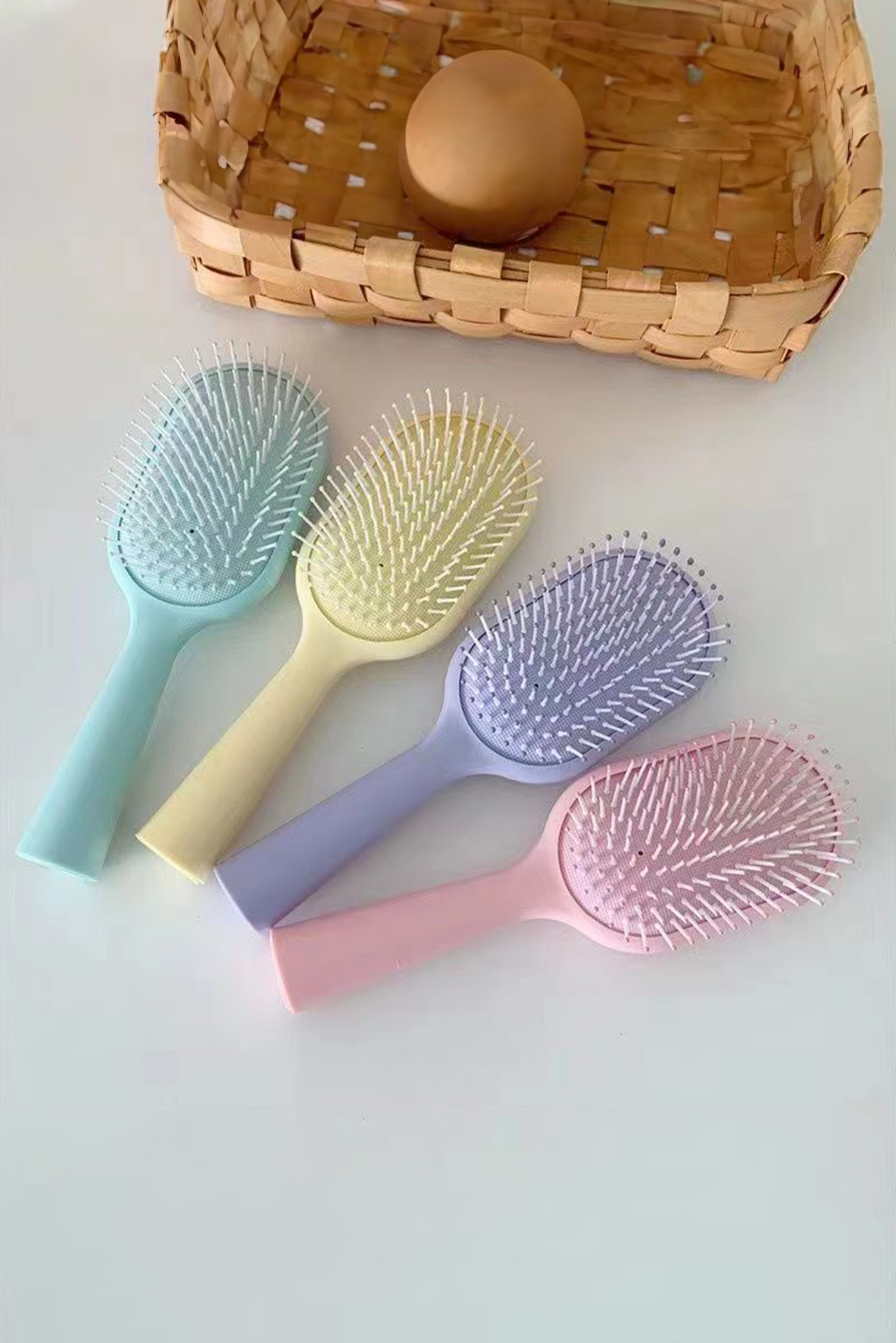 Light Pink Massage Anti-static Air Cushion Comb - loveforevers