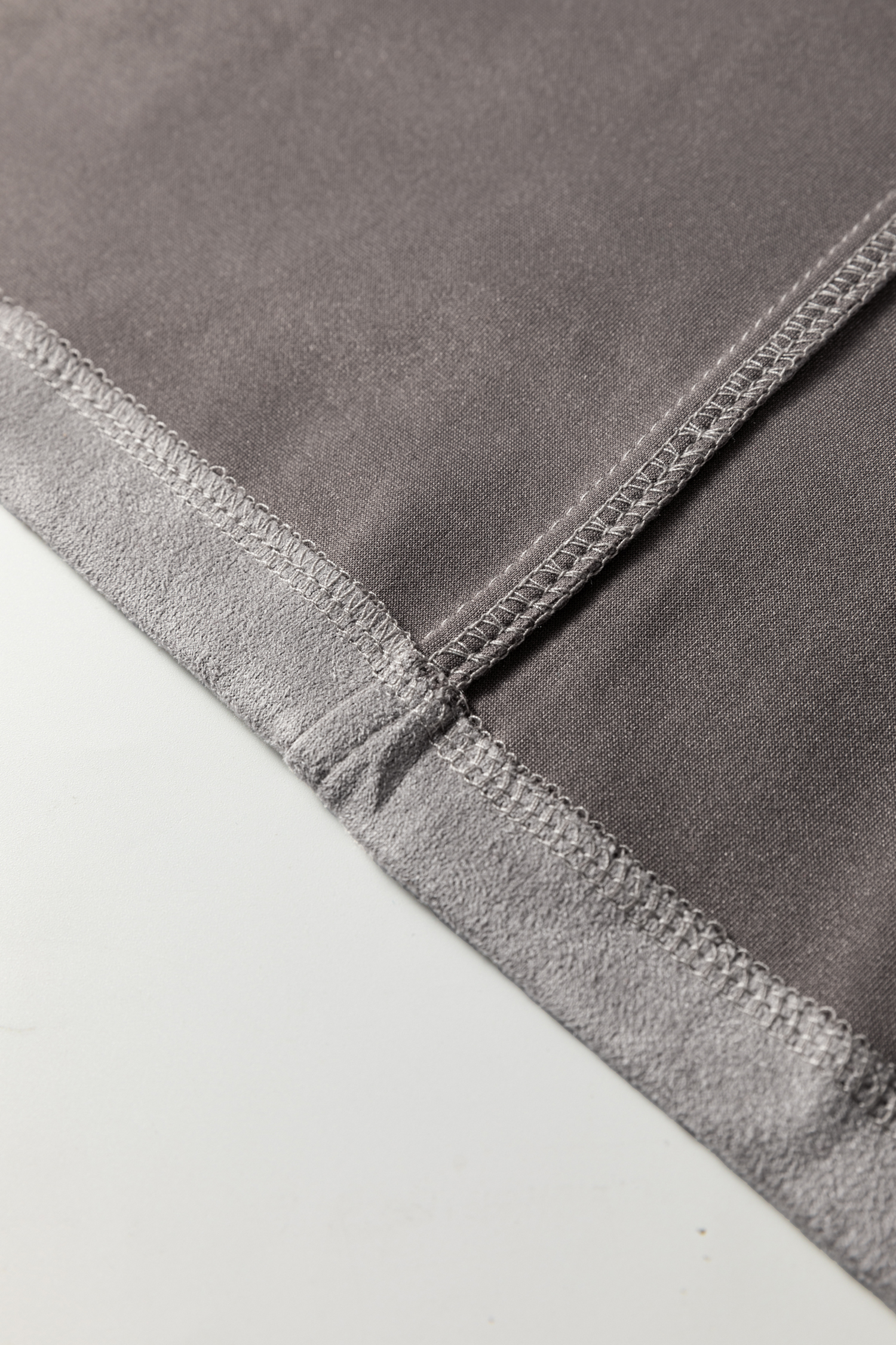 Gray Cropped Fringe Faux Suede Jacket - loveforevers