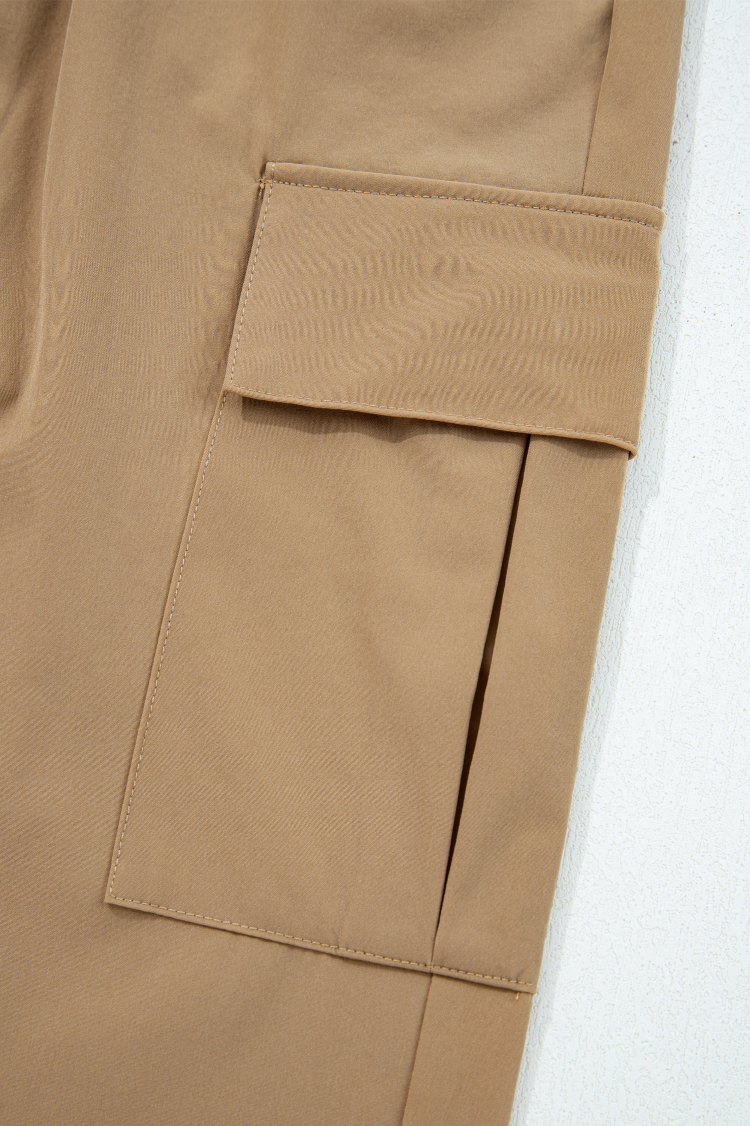Black Elastic High Waist Pocketed Cargo Jogger Pants - loveforevers