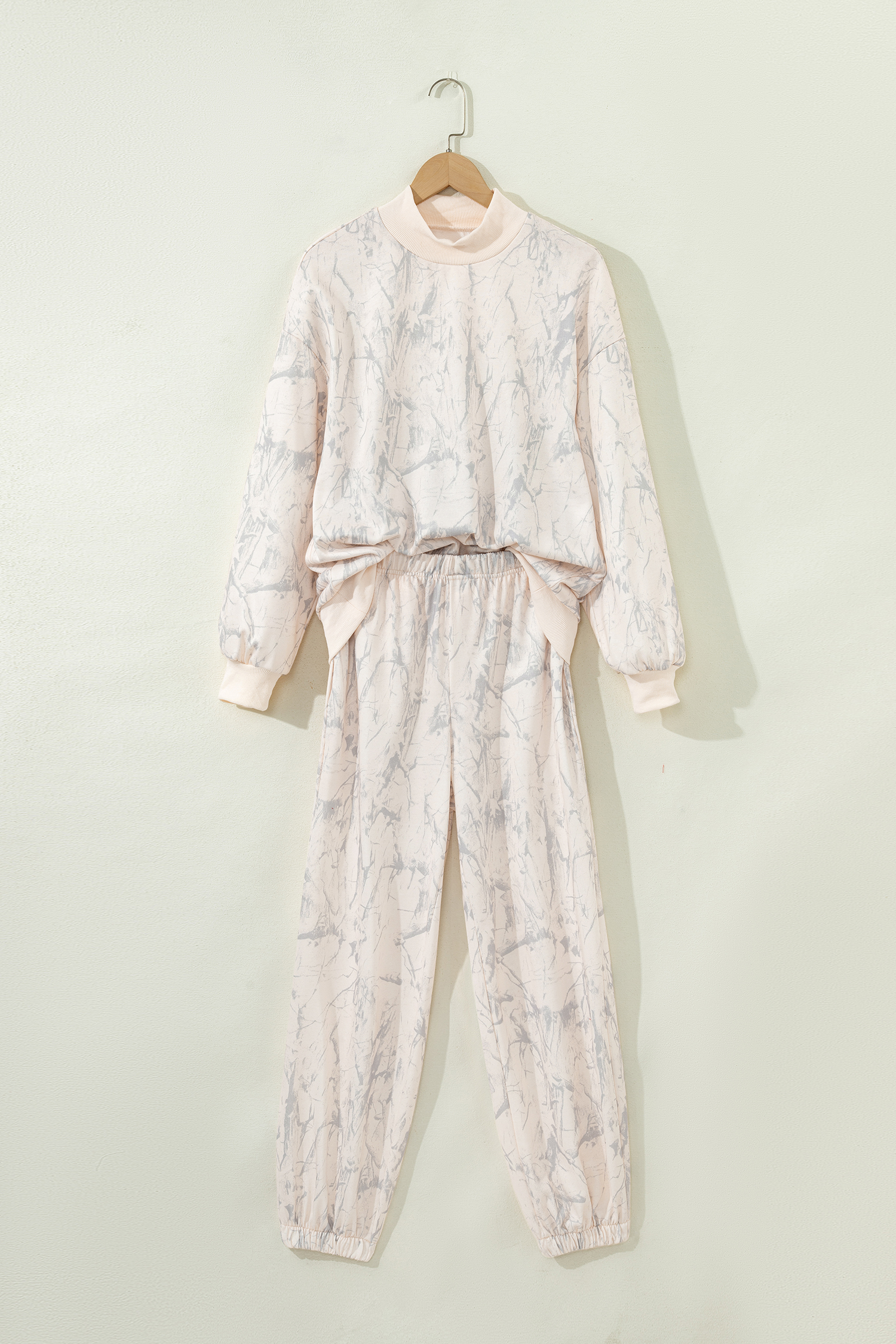 Pink Camo Print Jogger Pants Set - loveforevers