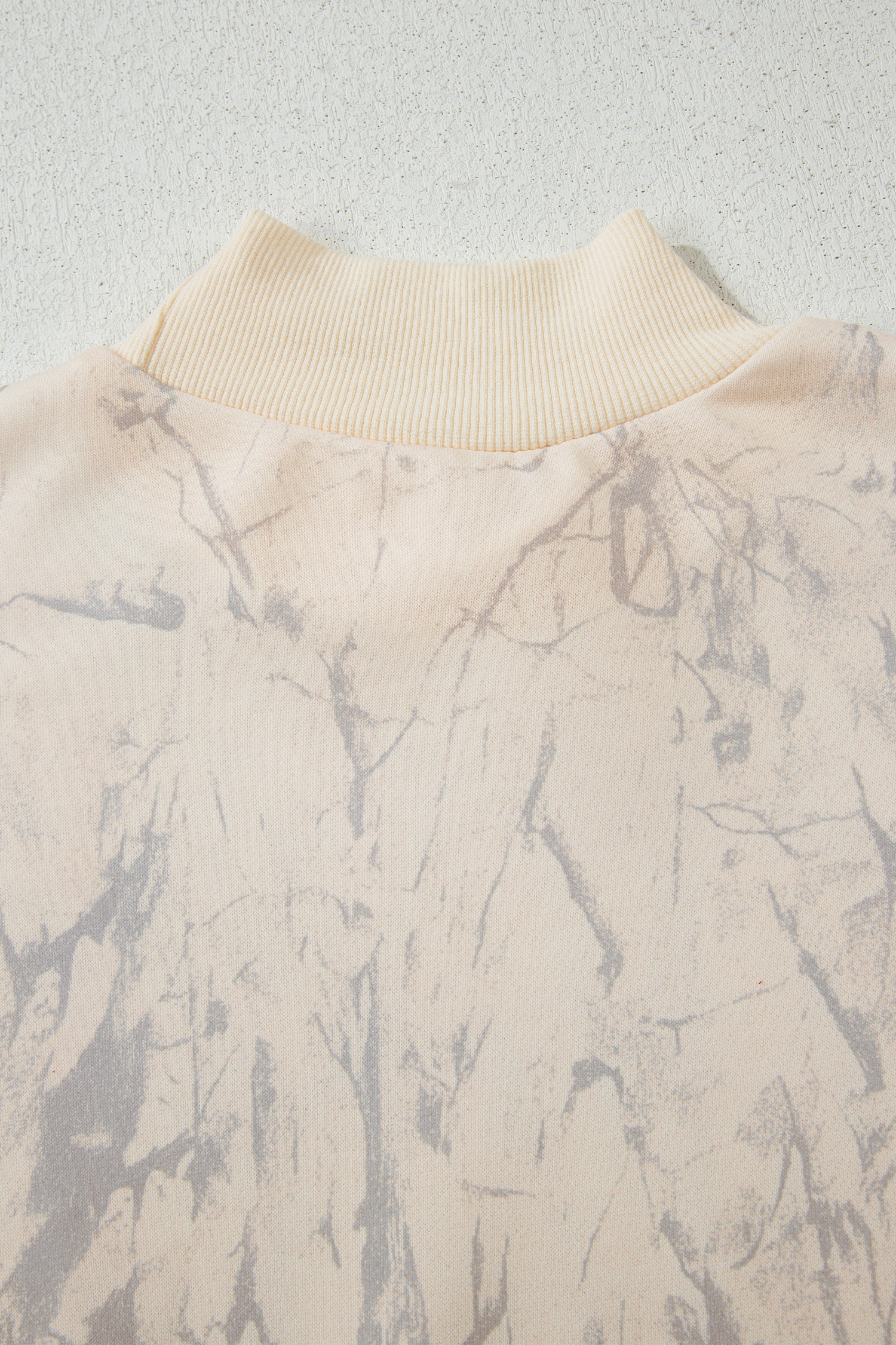 Beige Camo Print Baggy Drawstring Jogger Sweatpants - loveforevers