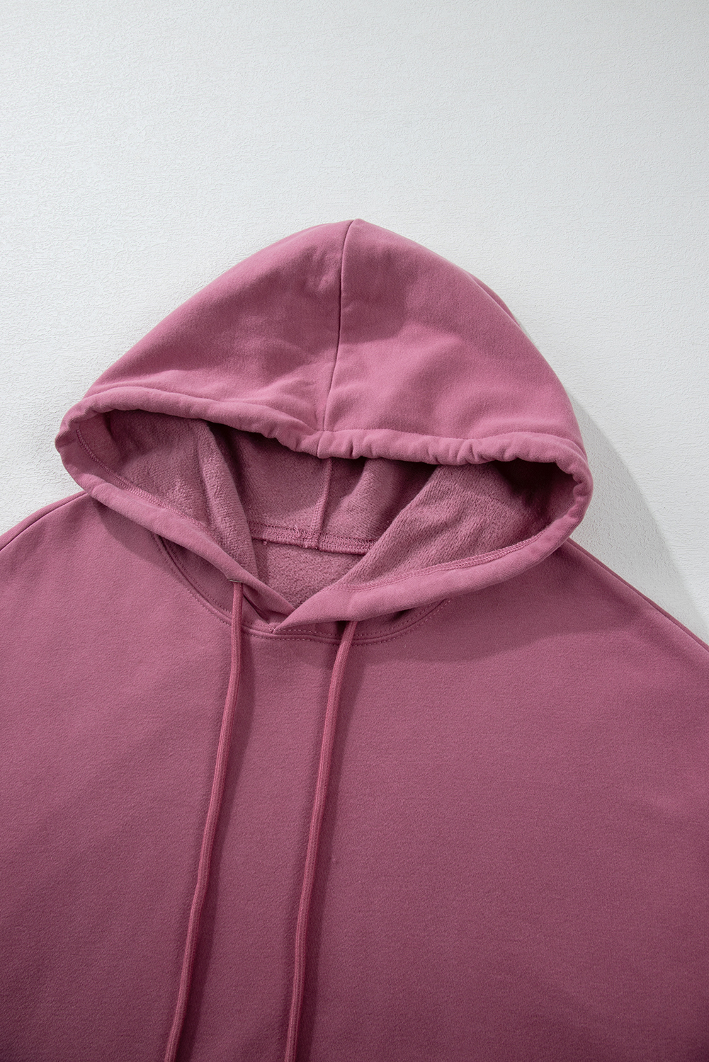 Valerian Fleece Lined Kangaroo Pocket Drawstring Chunky Hoodie - loveforevers