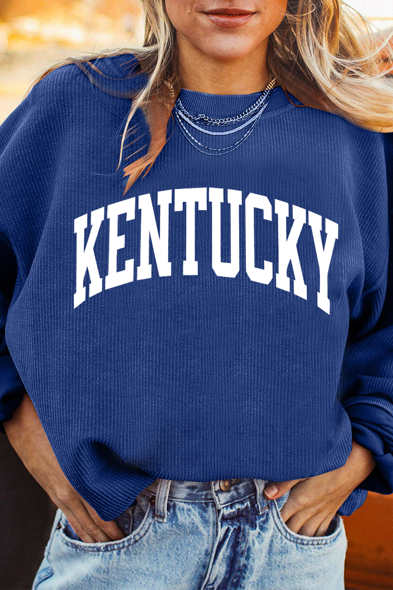 Green Camouflage KENTUCKY Crew Neck Summer Top - loveforevers