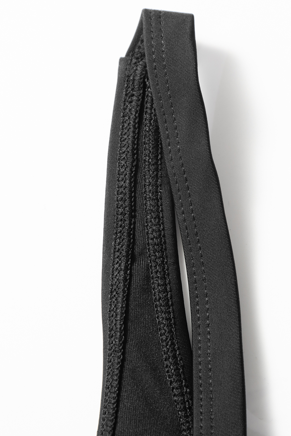 Black Side Tied Waist Square Neck Adjustable Straps A-line One Piece Swim Dress - loveforevers
