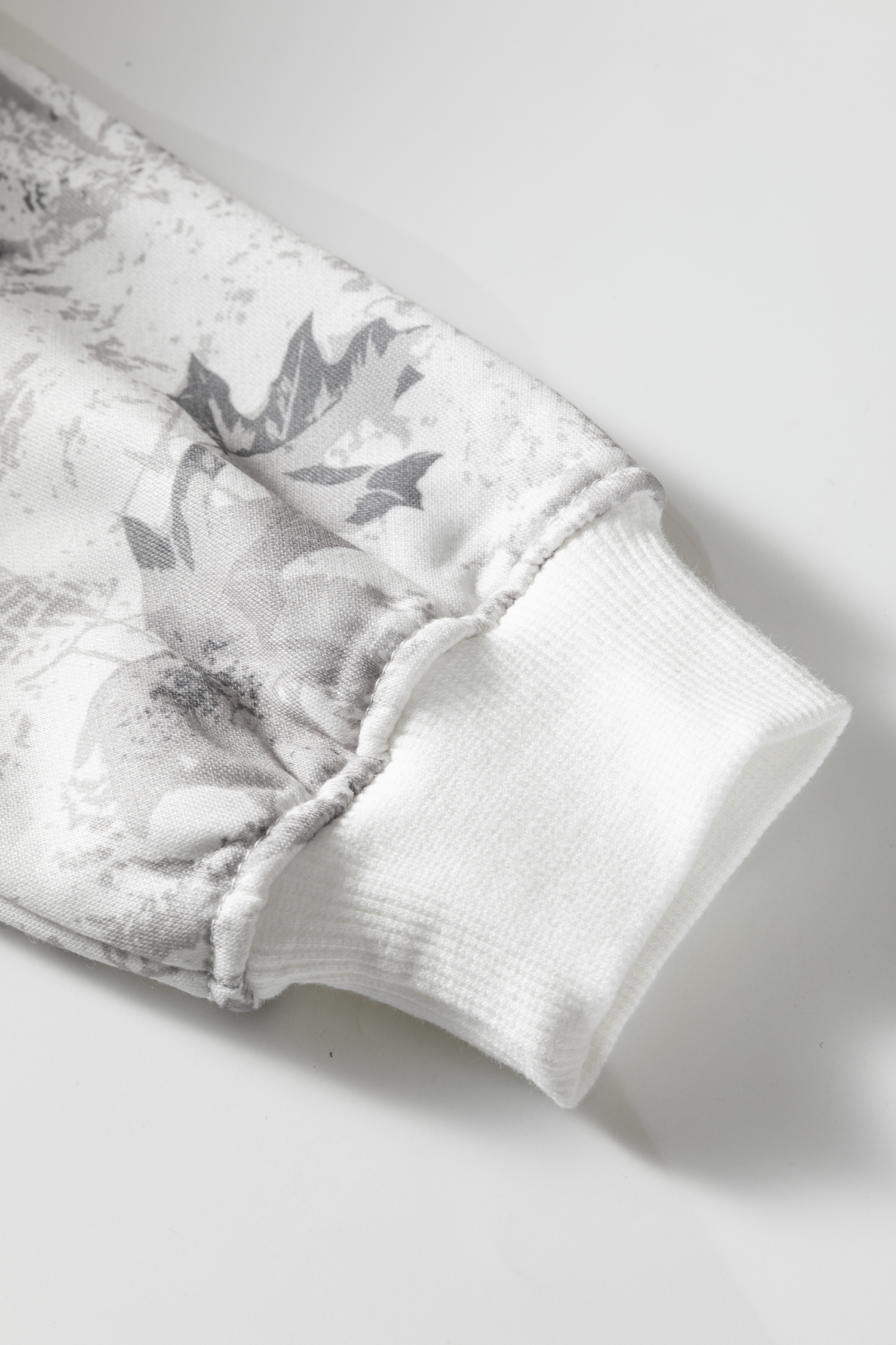Beige Camo Print Baggy Drawstring Jogger Sweatpants - loveforevers