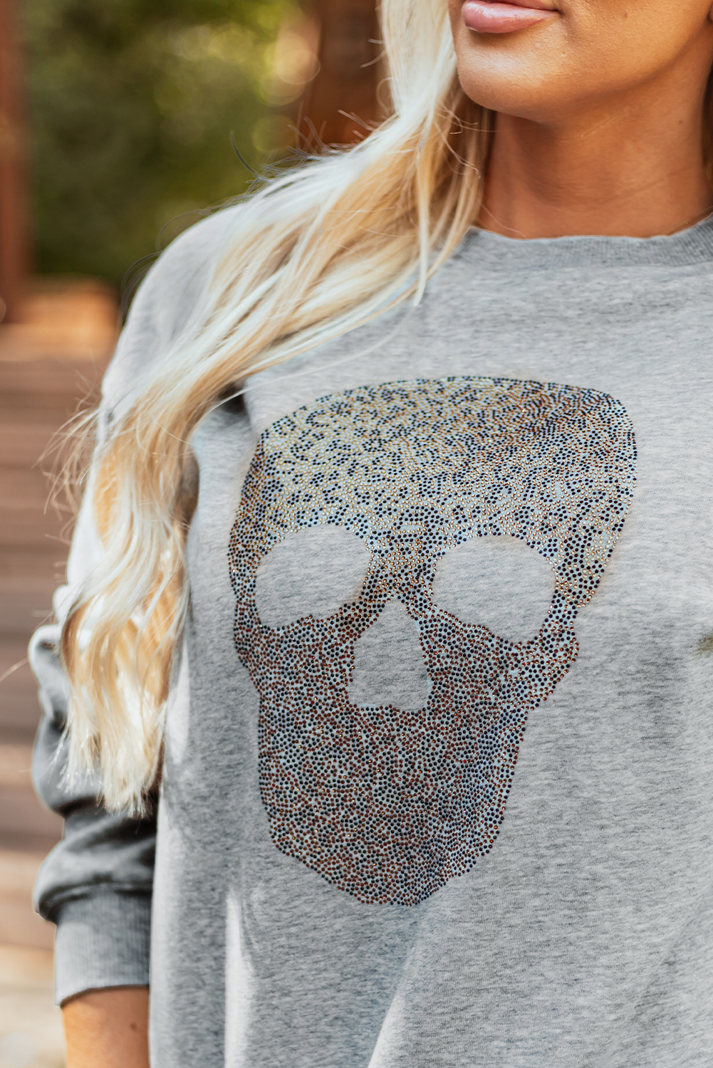Parchment Shimmering Turkey Pattern Thanksgiving Holiday Sweatshirt - loveforevers