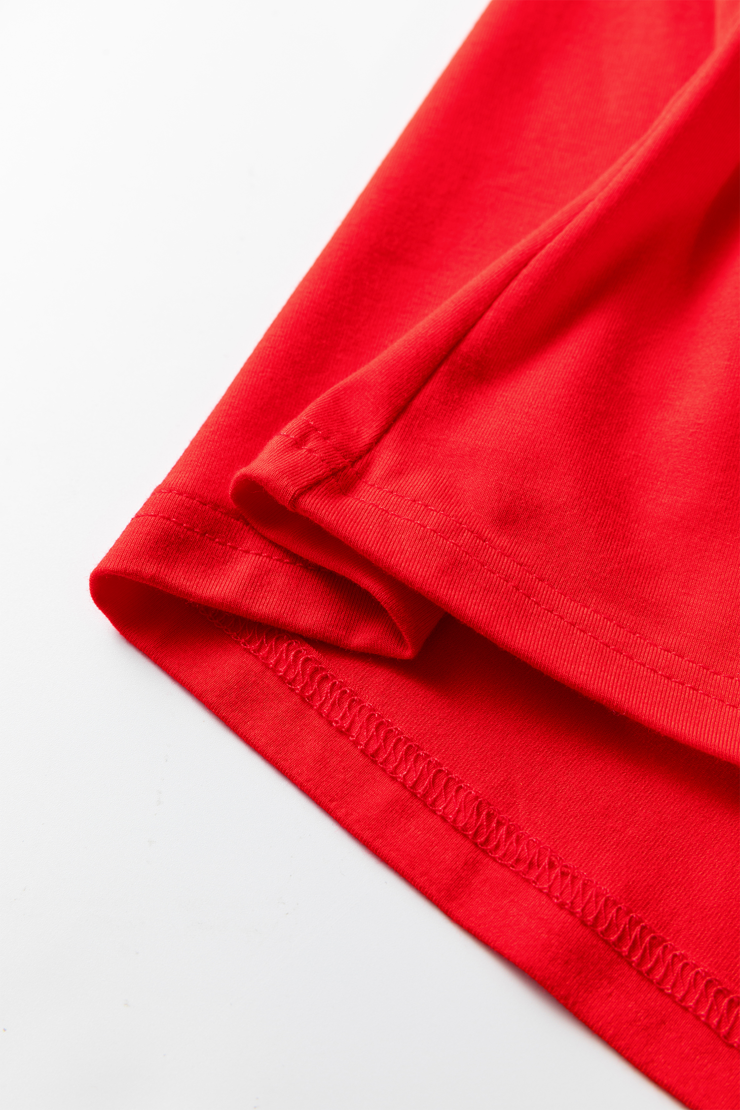 Fiery Red Foldover Off Shoulder Long Sleeve Slim Top - loveforevers