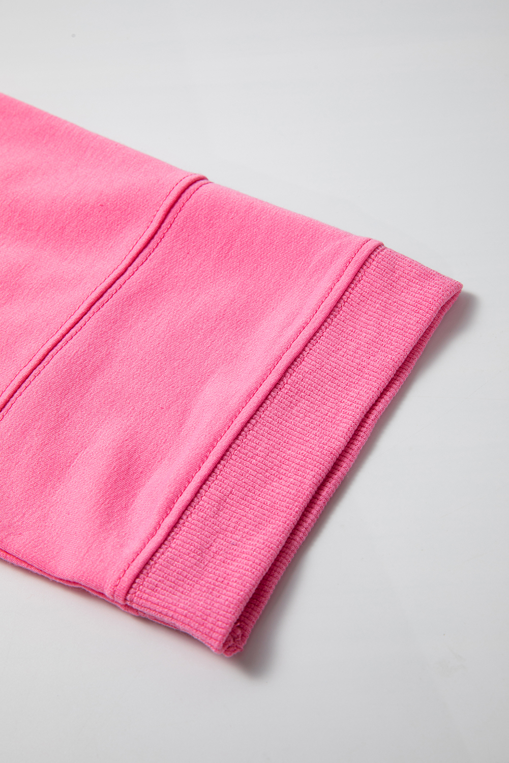 Bonbon Bracelet Sleeve Mineral Washed V Neck T Shirt - loveforevers