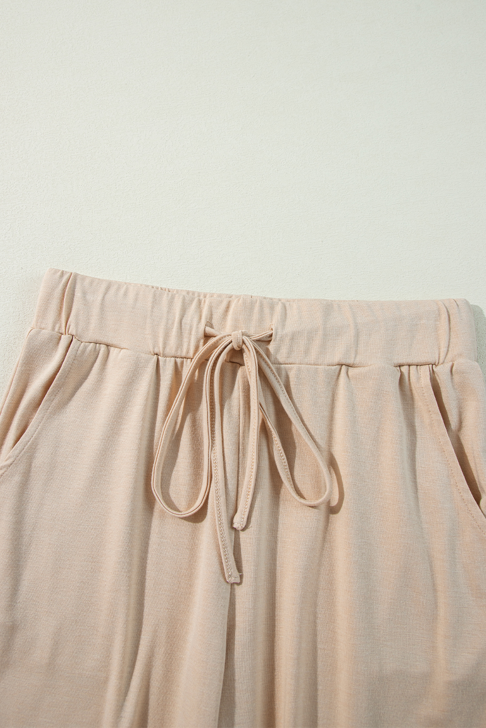 Parchment Split Long Cardigan and Skinny Pants Lounge Set - loveforevers