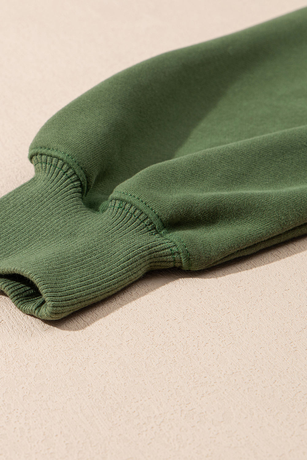Vineyard Green Half Zip up Pullover Active Top and Joggers Set - loveforevers