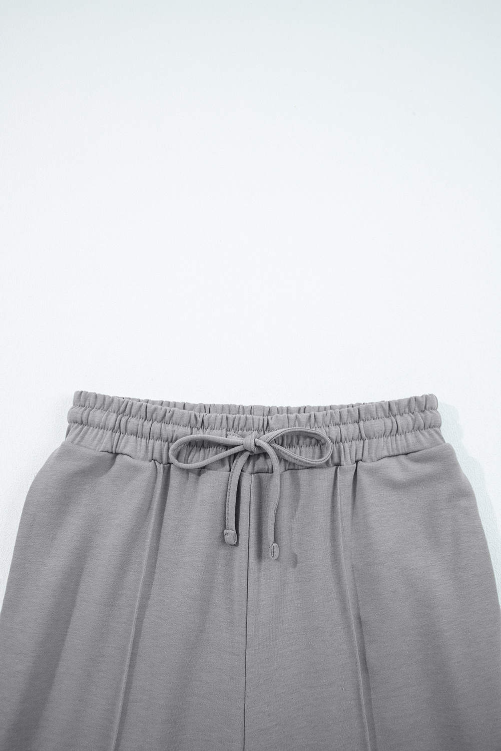 Gray Double Zipper Hooded Jacket and Sweatpants Active Set - loveforevers