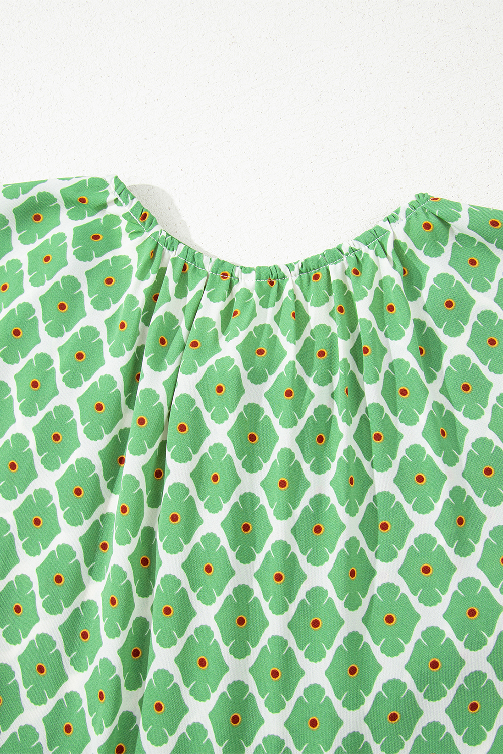 Sky Blue Boho Printed Half Sleeve Maxi Dress - loveforevers