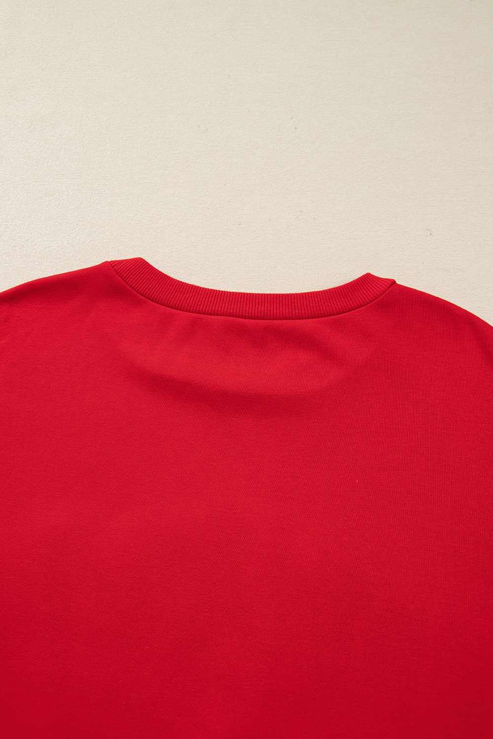 Fiery Red Merry Script Holiday Christmas Graphic Sweatshirt - loveforevers