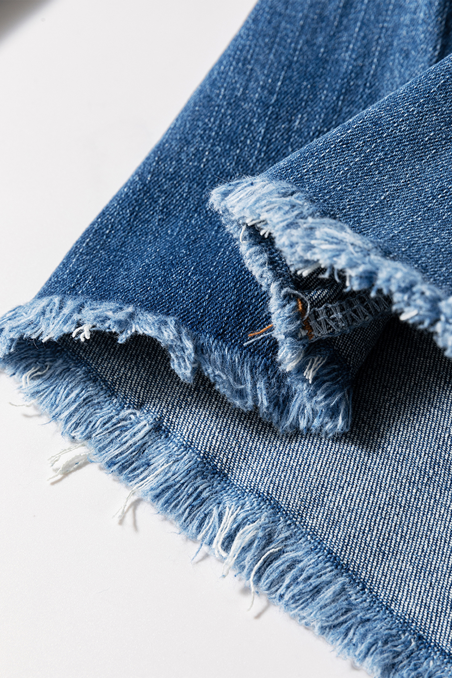 Coffee High Waist Button Fly Seamed Raw Hem Flare Jeans - loveforevers