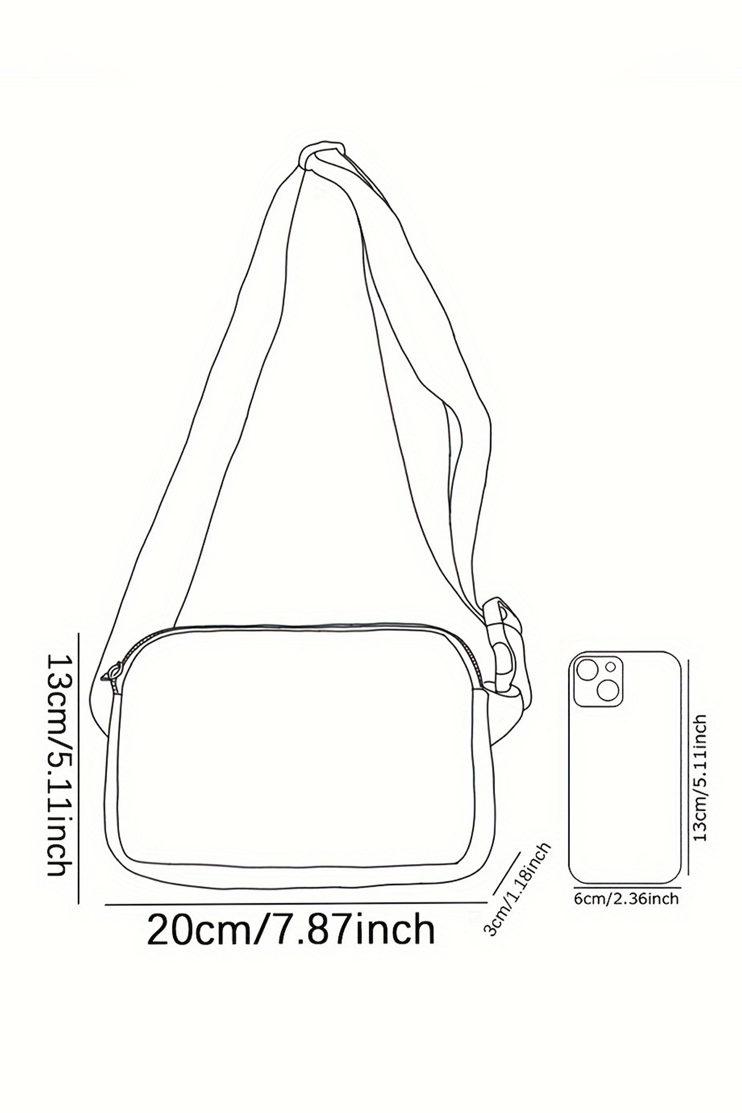Bonbon Valentines Day Printed Canvas Crossbody Bag - loveforevers