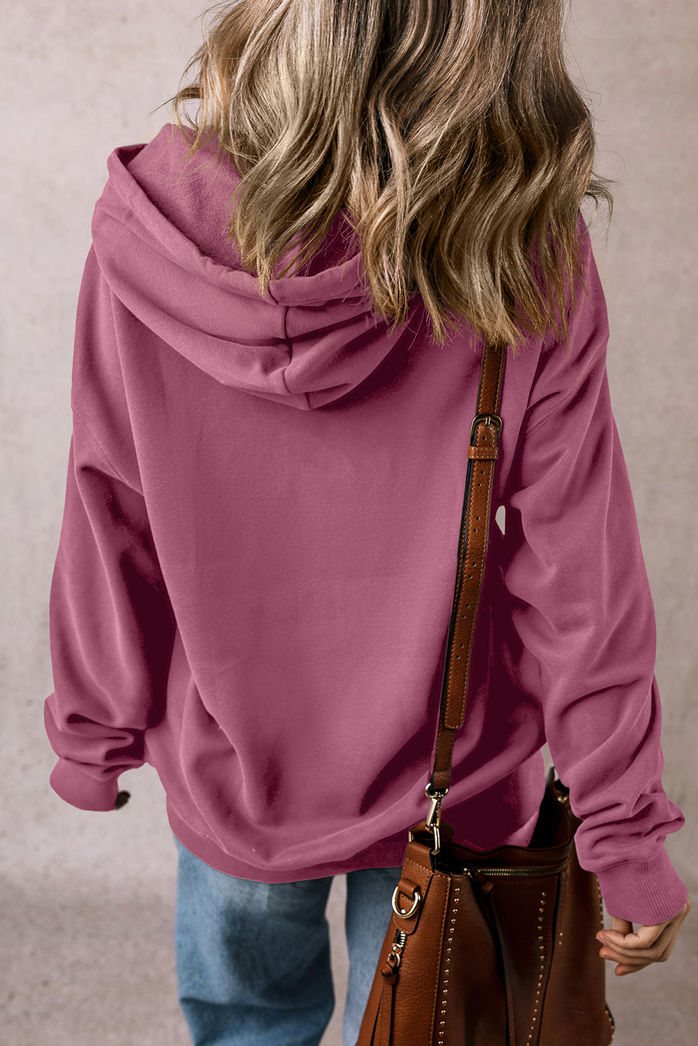 Valerian Fleece Lined Kangaroo Pocket Drawstring Chunky Hoodie - loveforevers