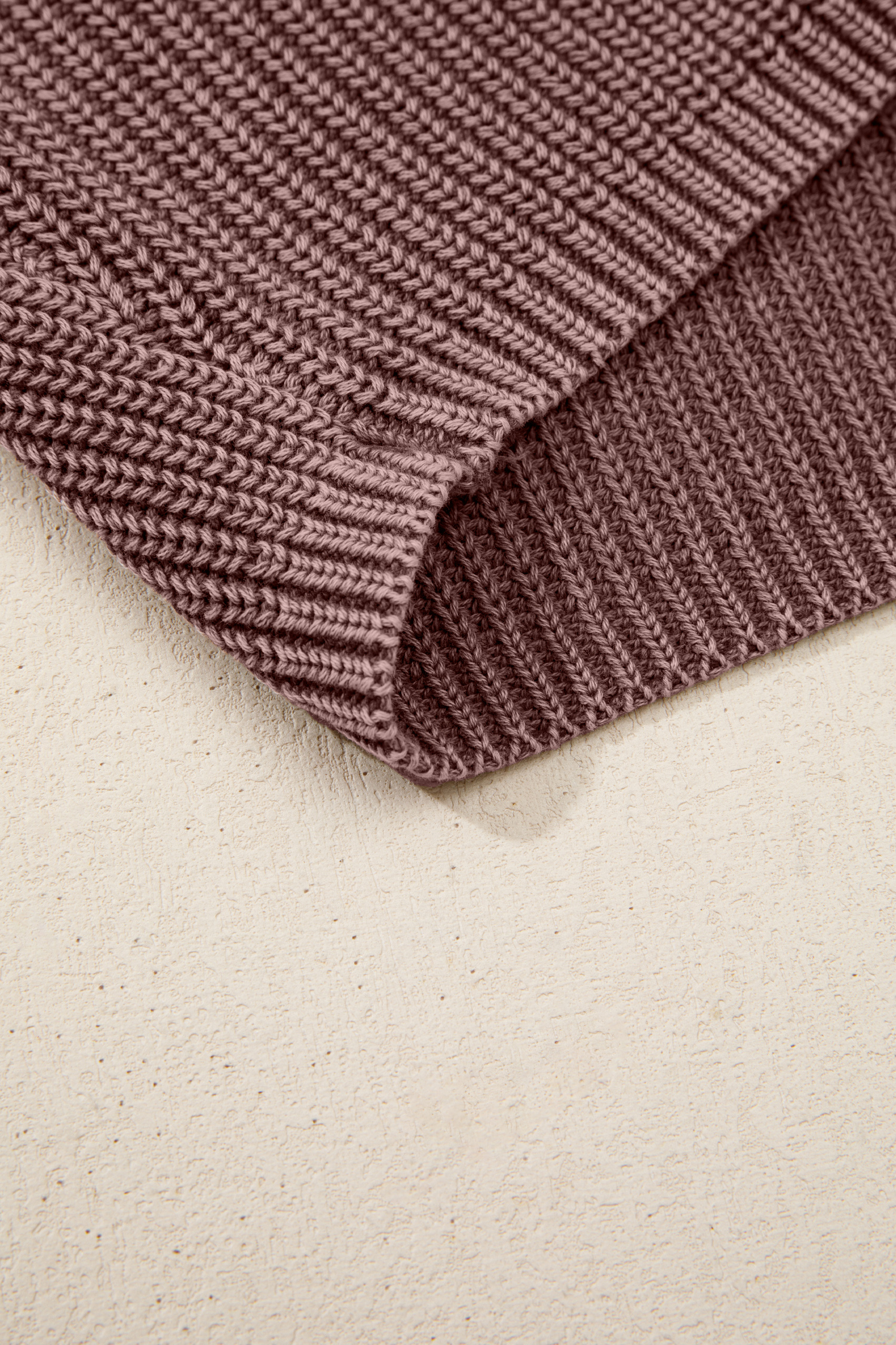 Dark Brown Mineral Washed Knit Button Polo Collar Loose Sweater - loveforevers
