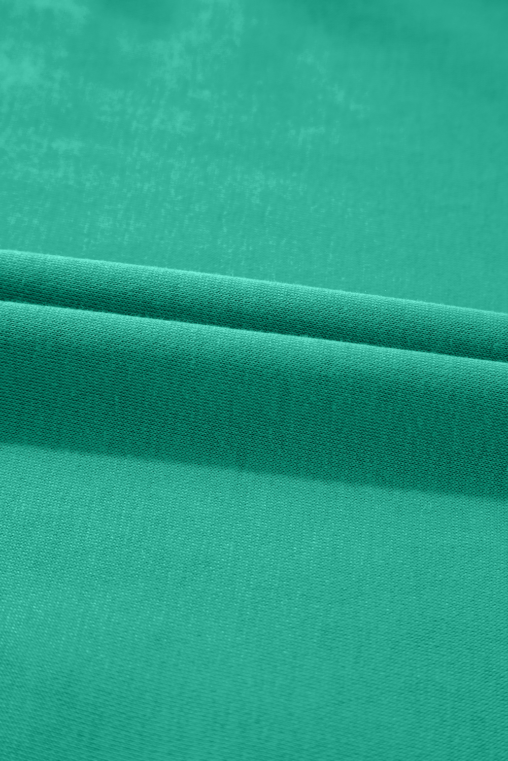 Mint Green Varsity Contrast Striped V Neck Long Sleeve T Shirt Dress with Pockets - loveforevers