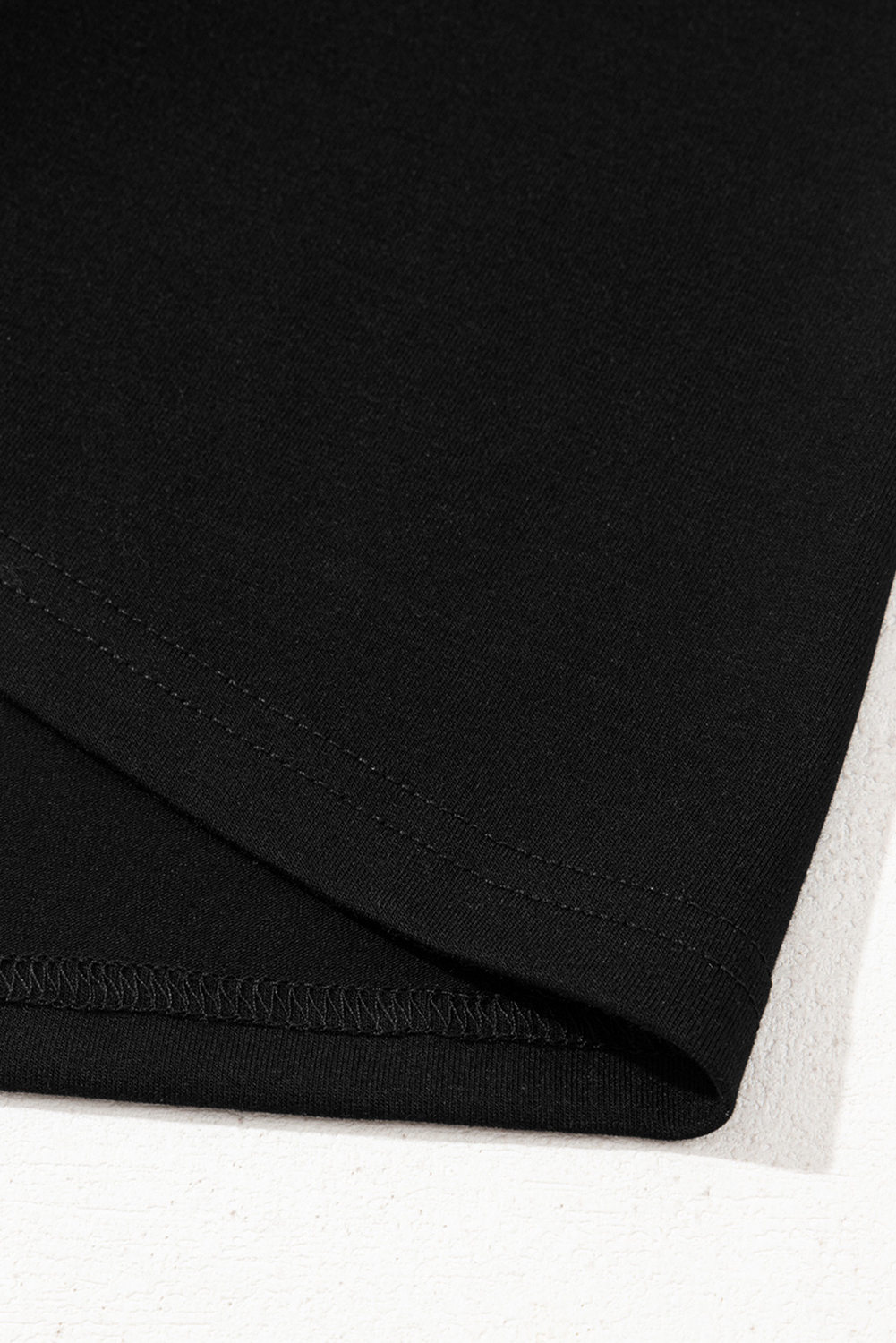 Black Crisscross V Neck Butterfly Sleeve T Shirt - loveforevers
