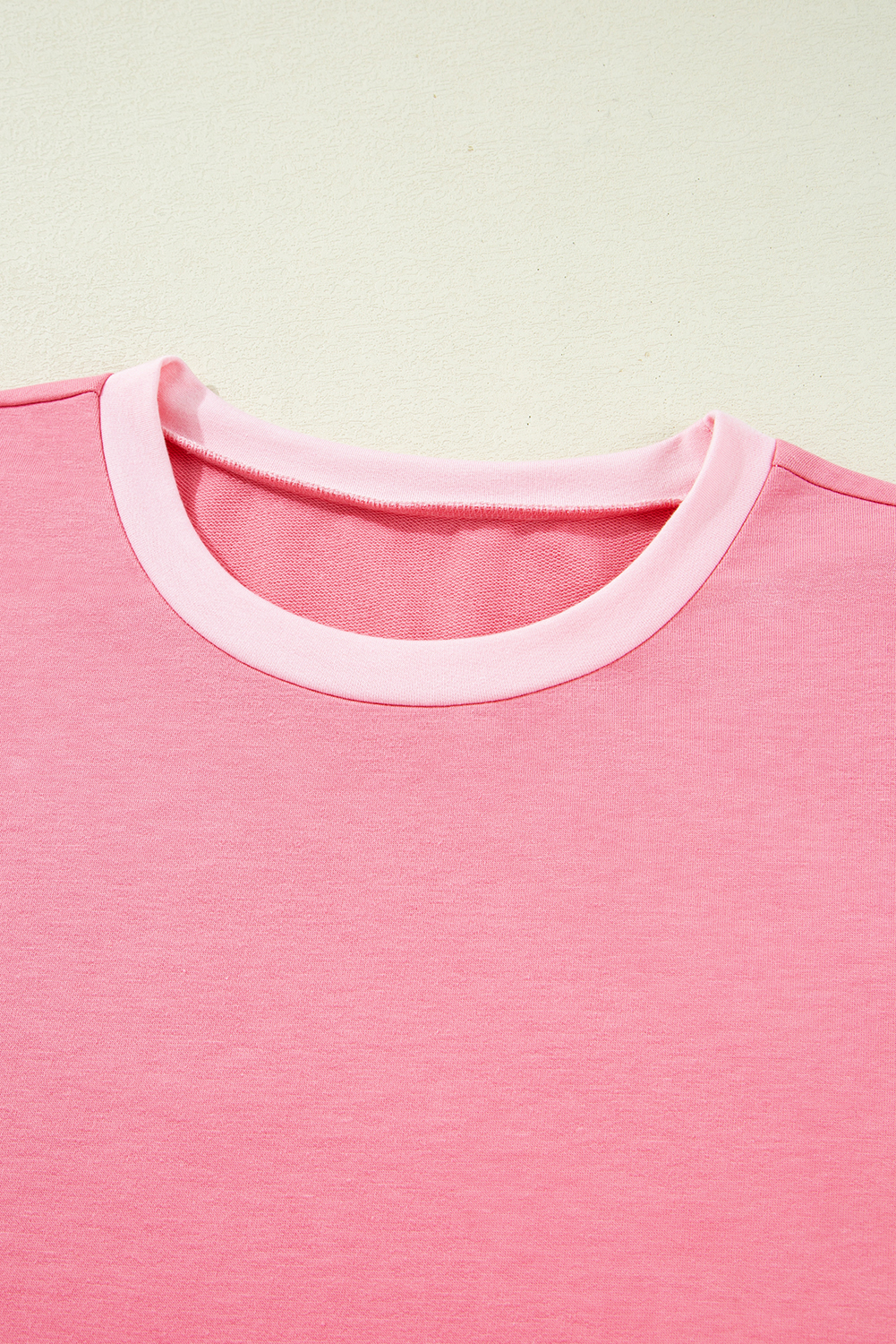 Smoke Green Half Sleeve Raw Seam High Low Side Split Top - loveforevers