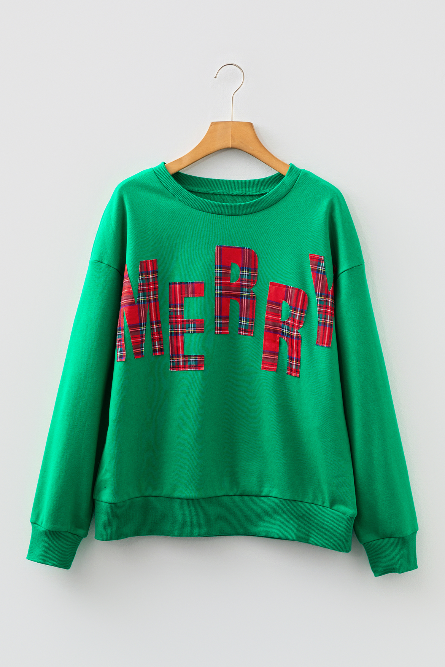 White Plaid MERRY Christmas Vacation Sweatshirt - loveforevers